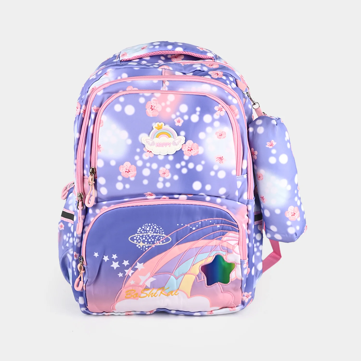 Kids School Backpack with Bottle Pouch - Image 2