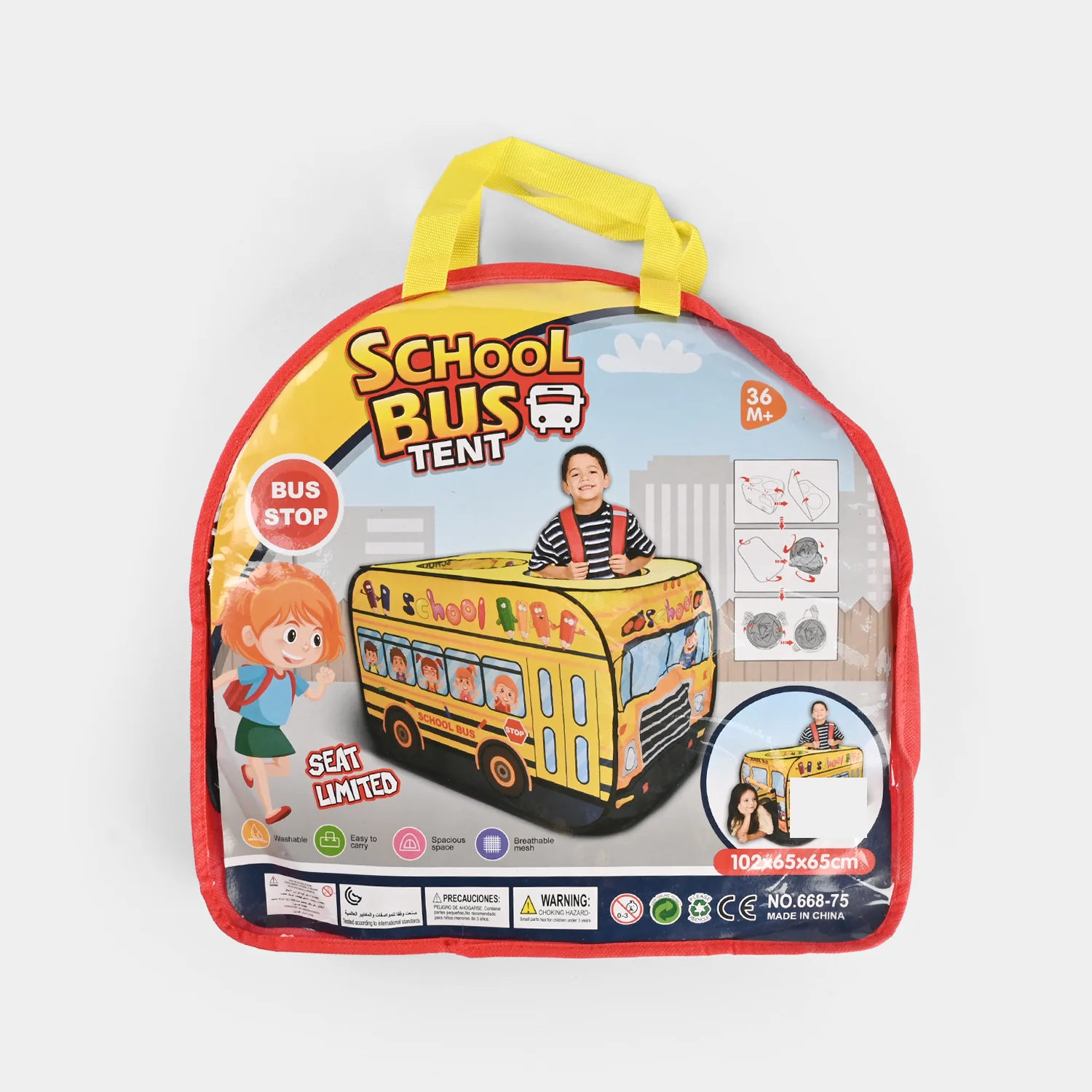 School Bus Play Tent | Kids Activity Tent