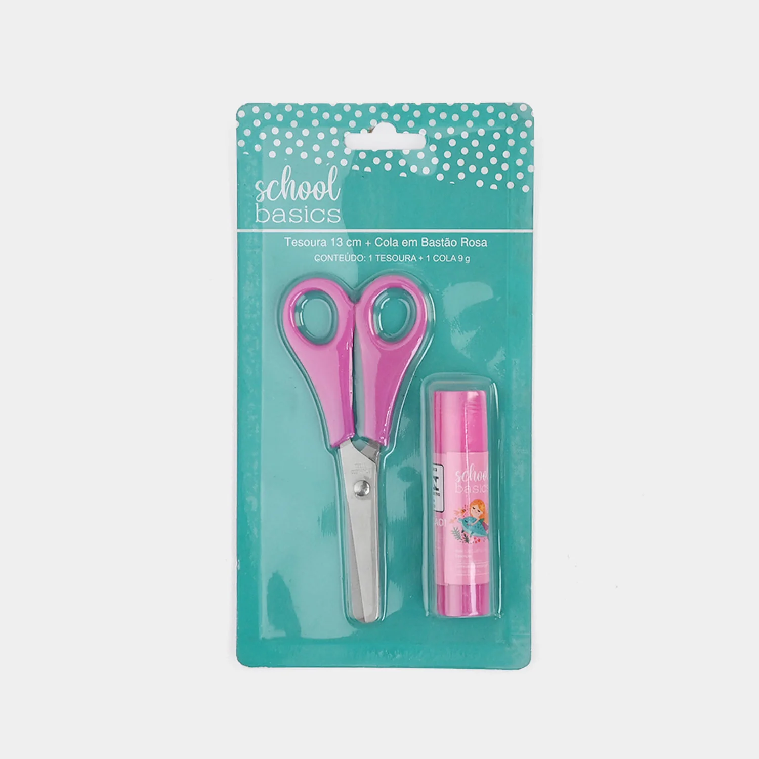 School Basics Stationery Set – Scissors & Glue Stick