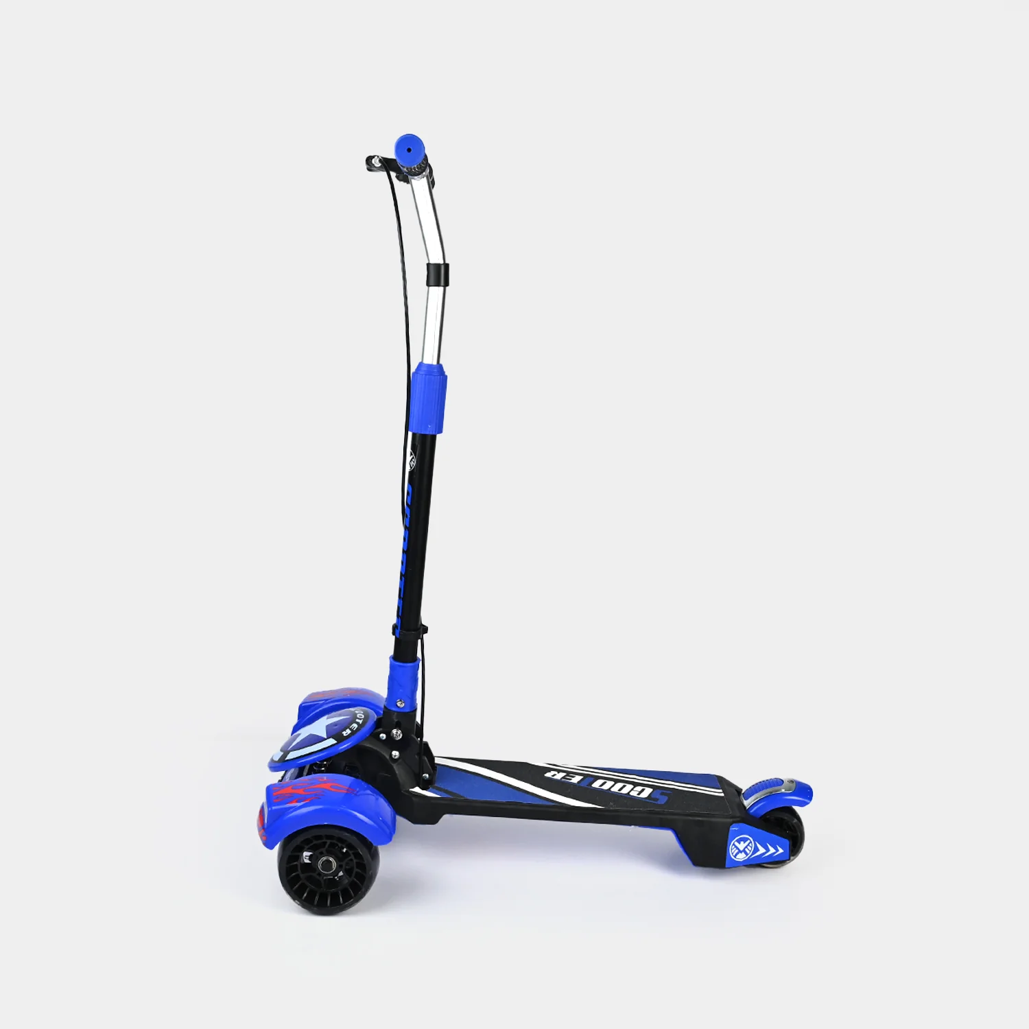 Kids Superhero Scooty with Light & Sound - Image 6
