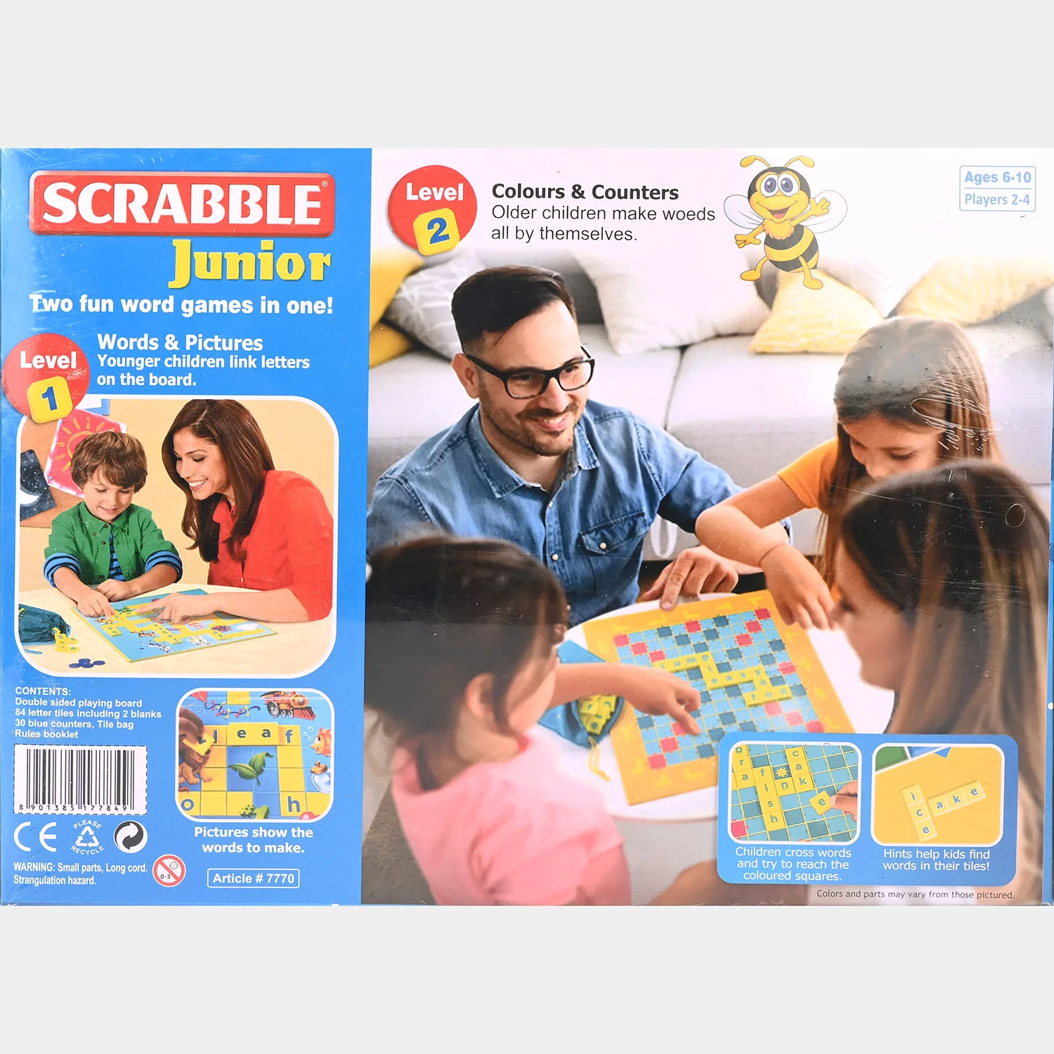 Scrabble Crossword Board Game for Kids - Image 3