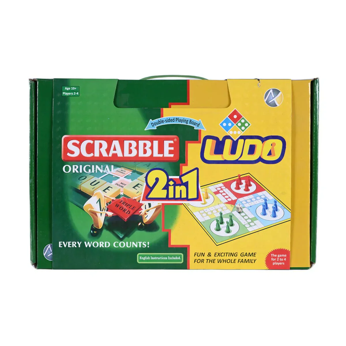 Scrabble & Ludo 2-in-1 Board Game Set - Image 3