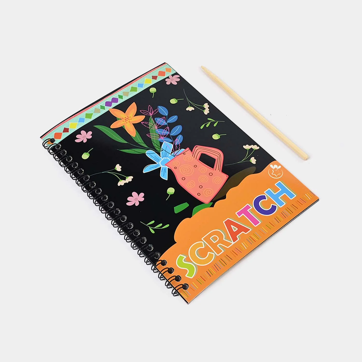 Magic Scratch Notebook – Rainbow Design - Image 3