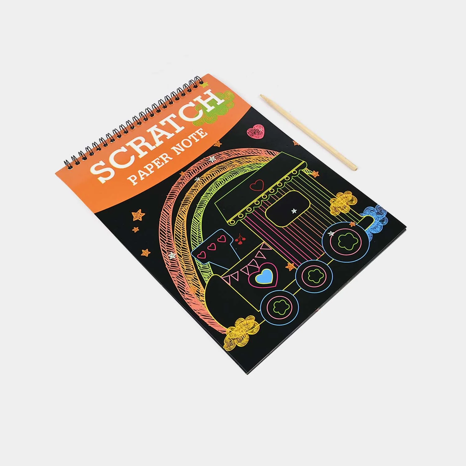 Rainbow Scratch Paper Notebook - Image 3