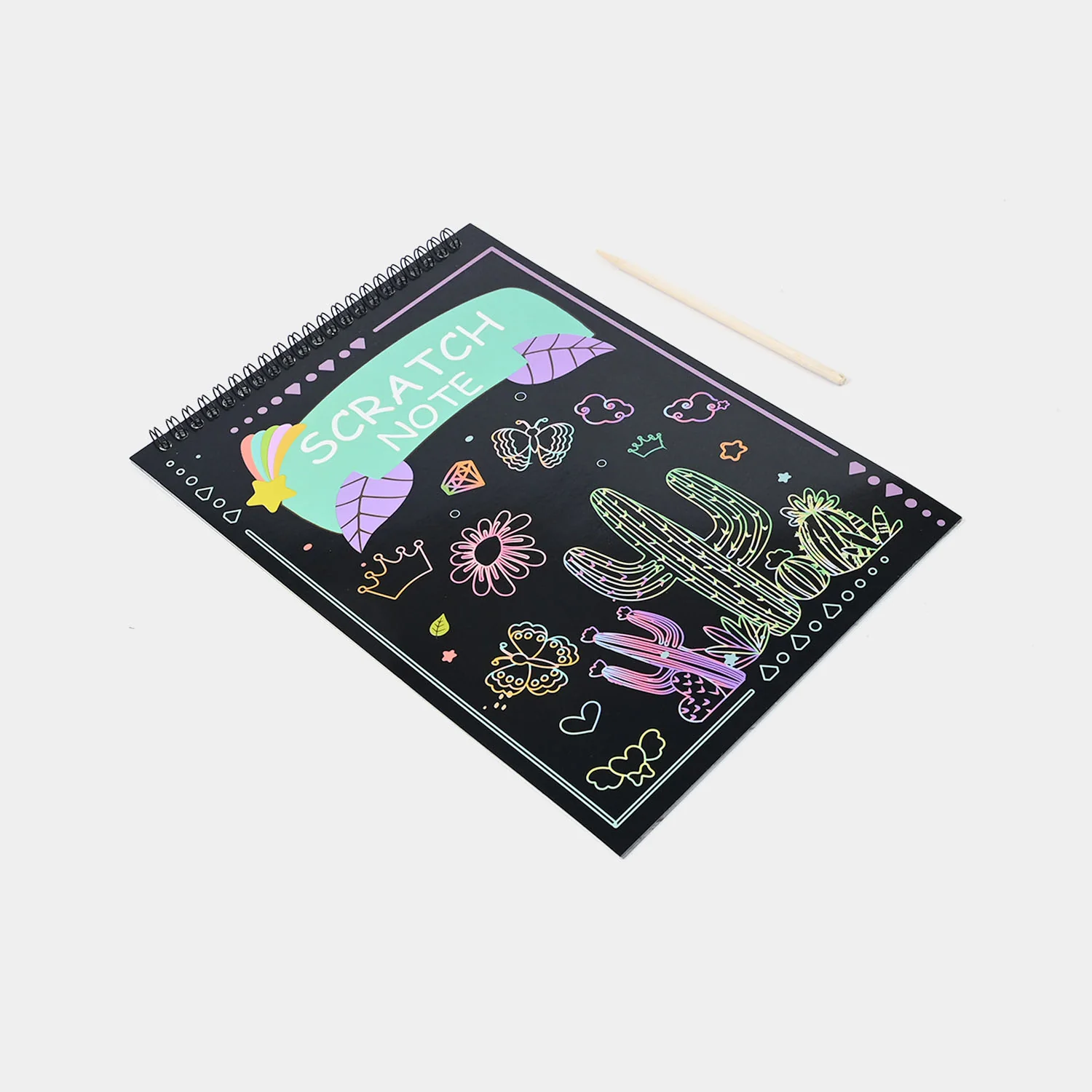 Rainbow Scratch Notebook - Image 3