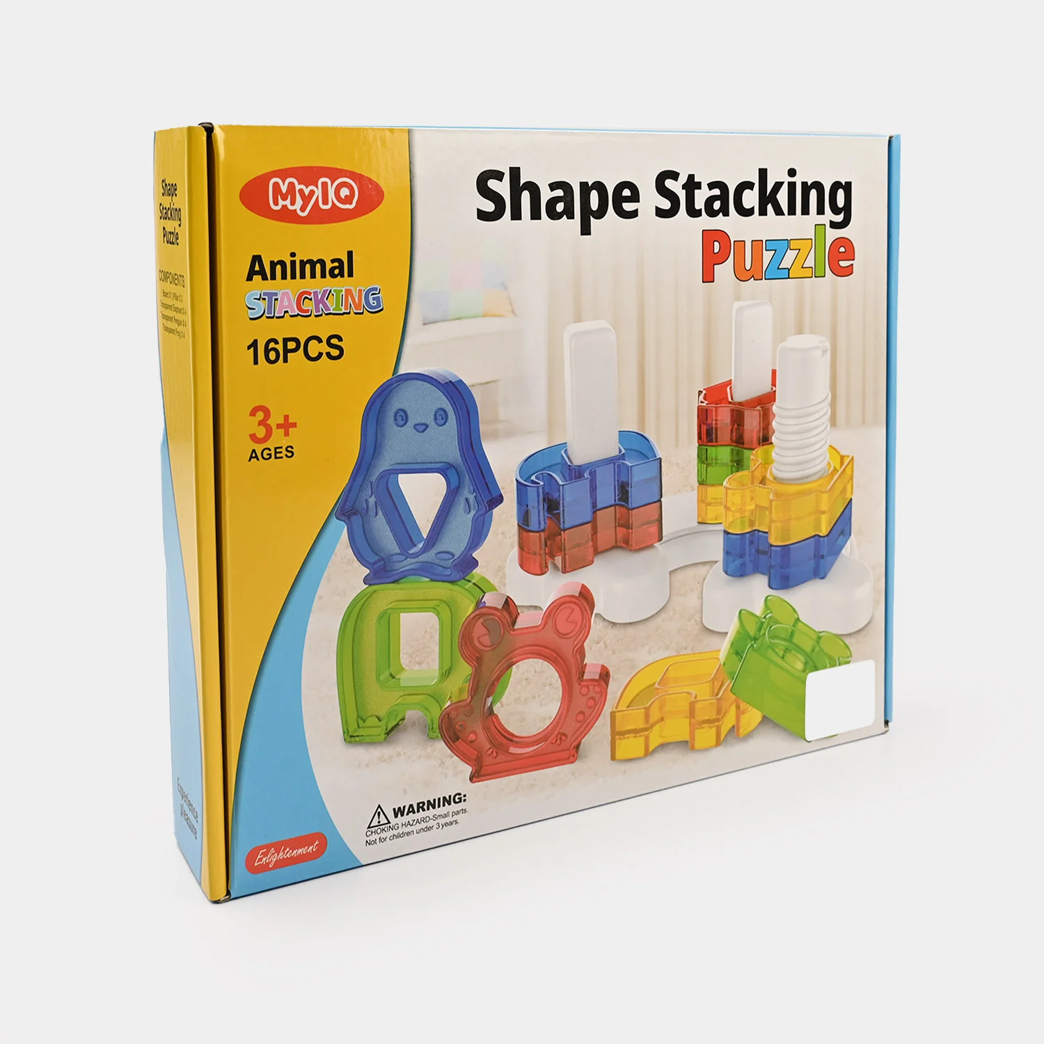 Shapes Stacking Puzzle Building Blocks Set for Kids - Image 3