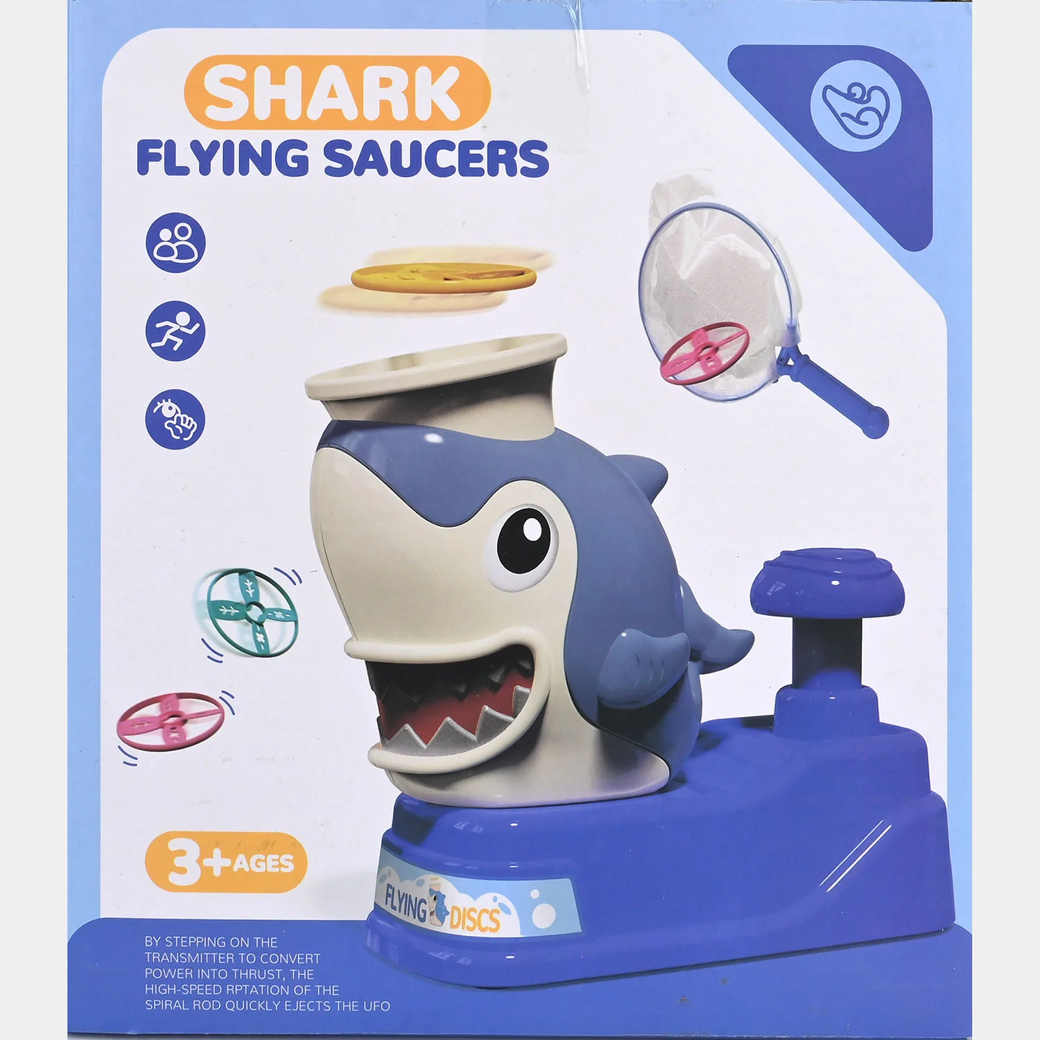 Flying Saucers Step-on Disc Launcher for Kids - Image 6