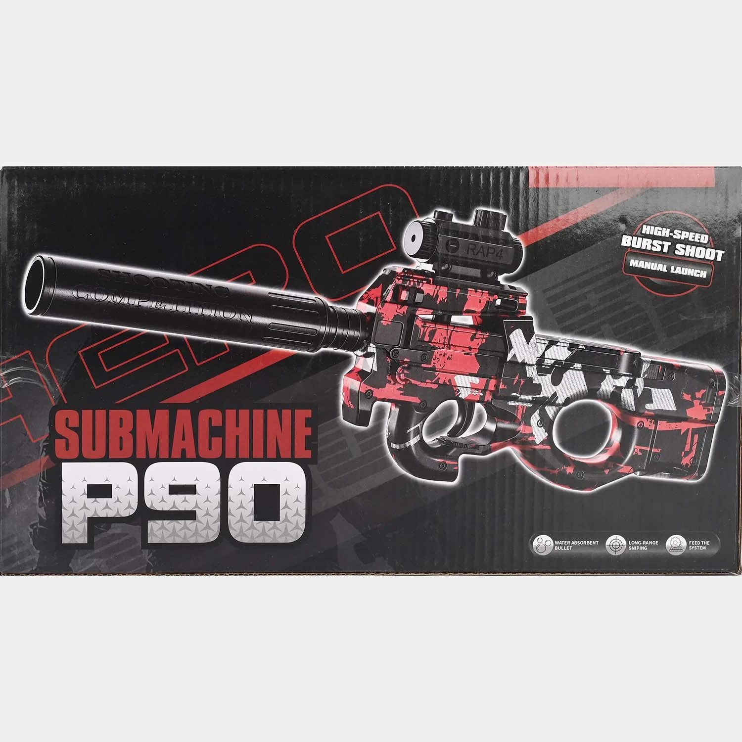Submachine P90 Water Gel Blaster Toy for Kids - Image 8