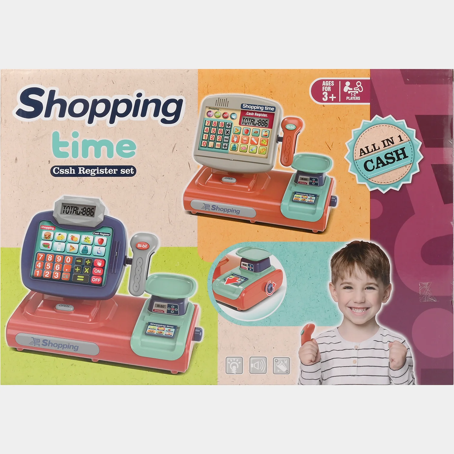 Electronic Cash Register Playset – Pretend Play Toy For Kids - Image 8