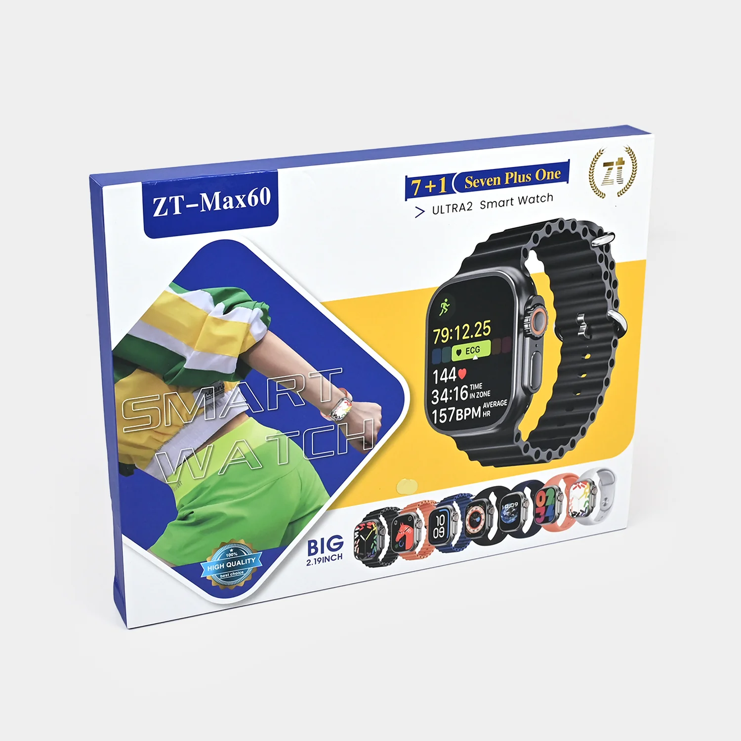 7+1 Smart Watch ZT Max 60