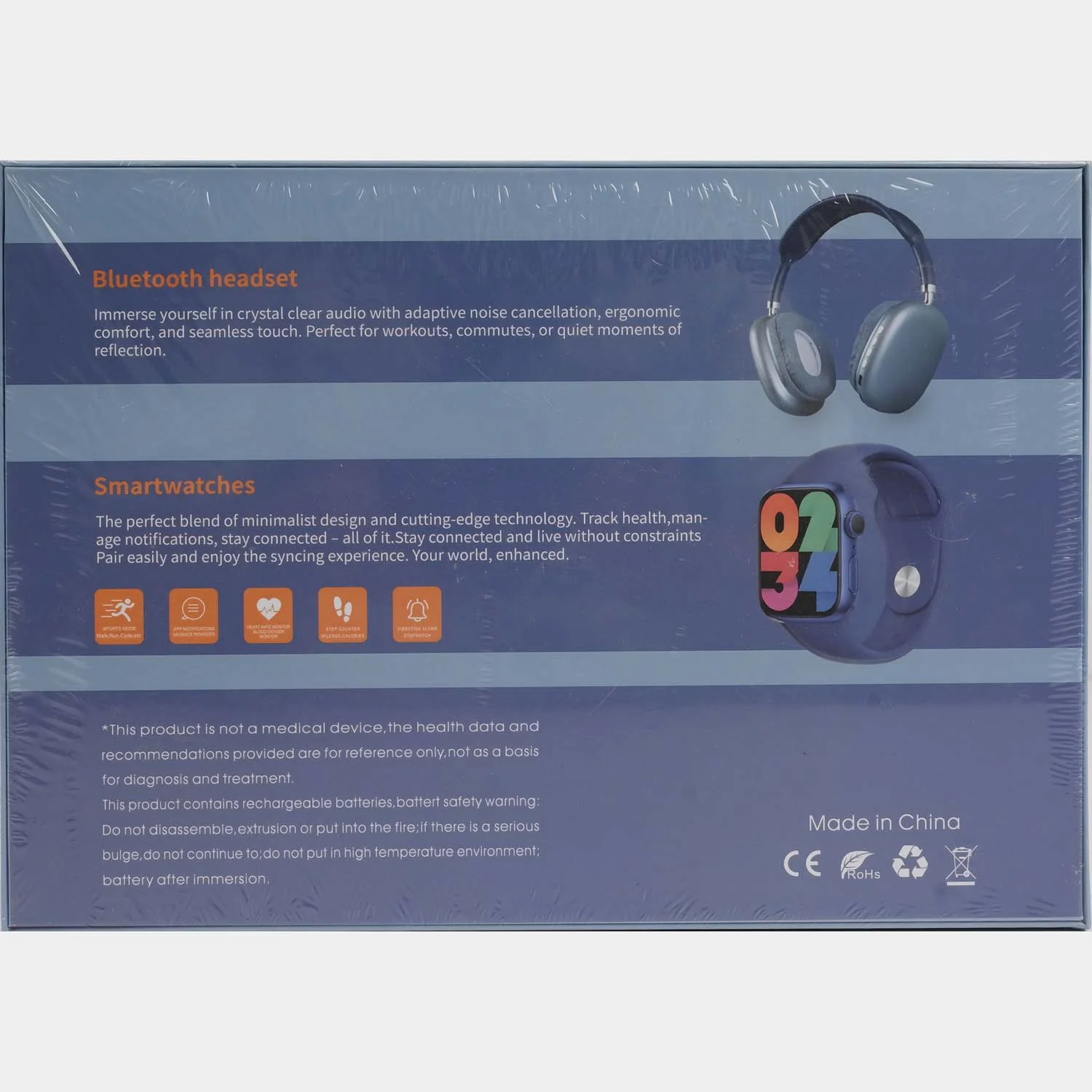 Smartwatch & Wireless Headphones - Image 4