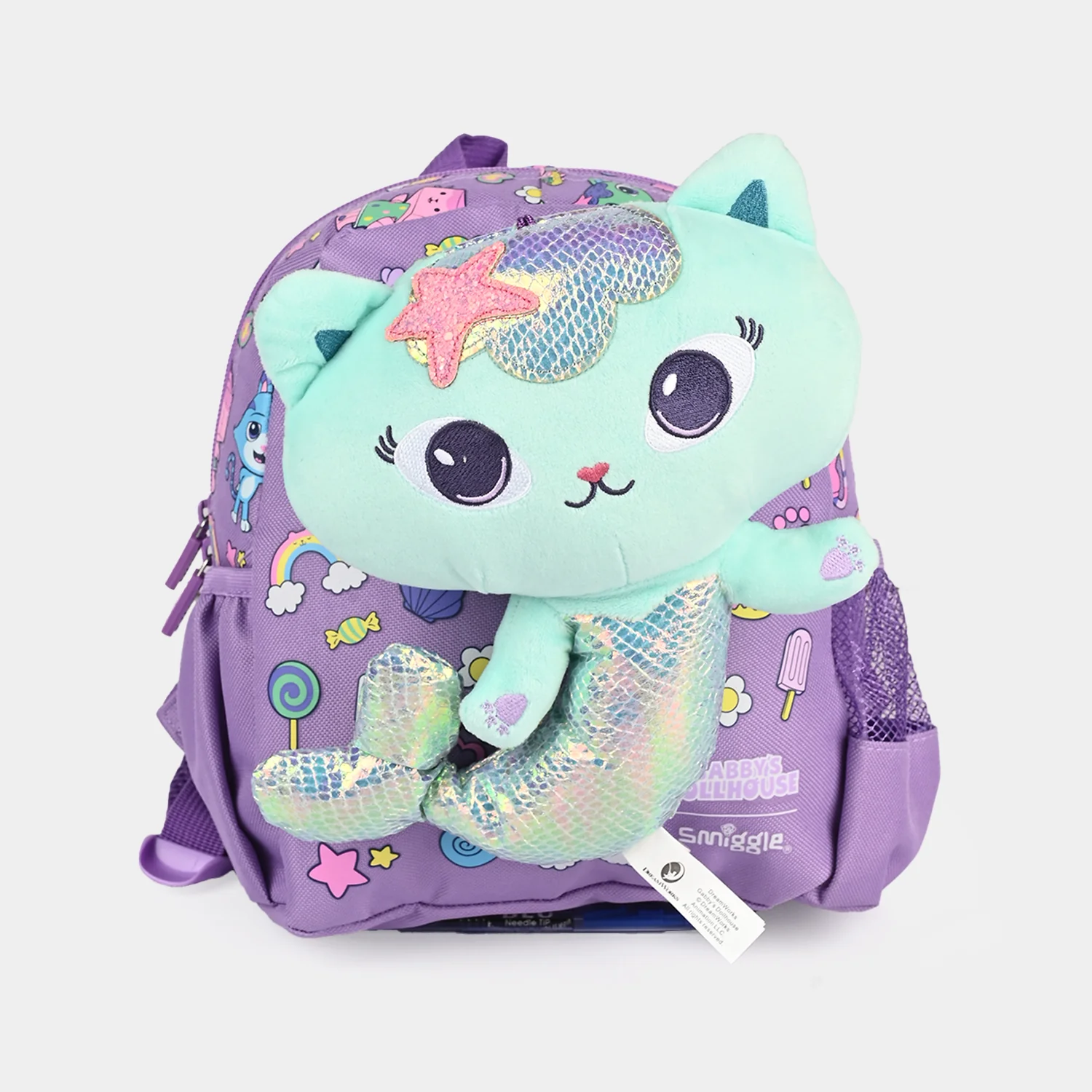 Kids Plush Backpack with Soft Toy - Image 3