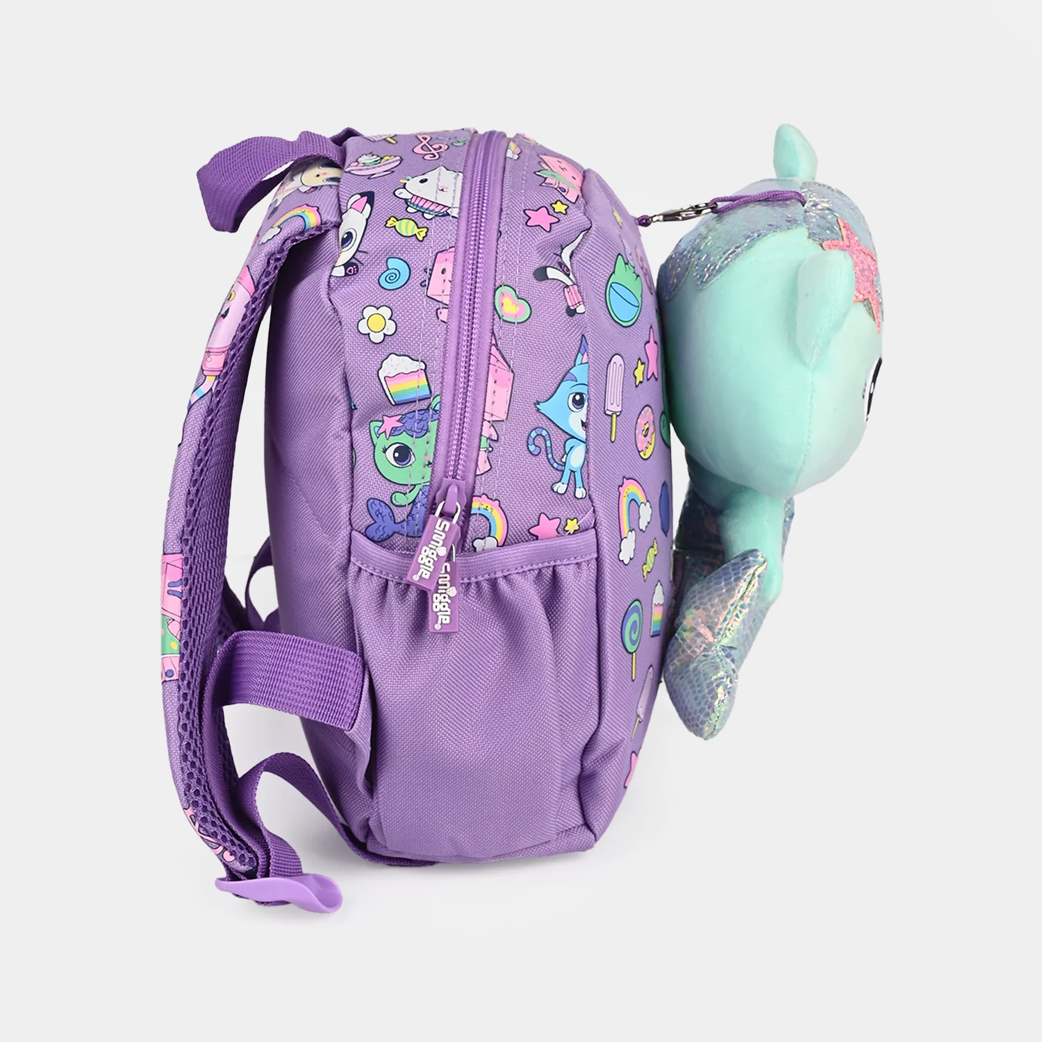 Kids Plush Backpack with Soft Toy - Image 4