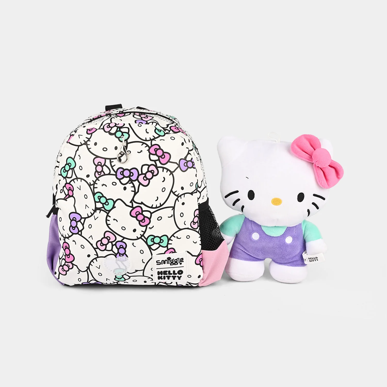 Kids Plush Backpack with Soft Toy - Image 2