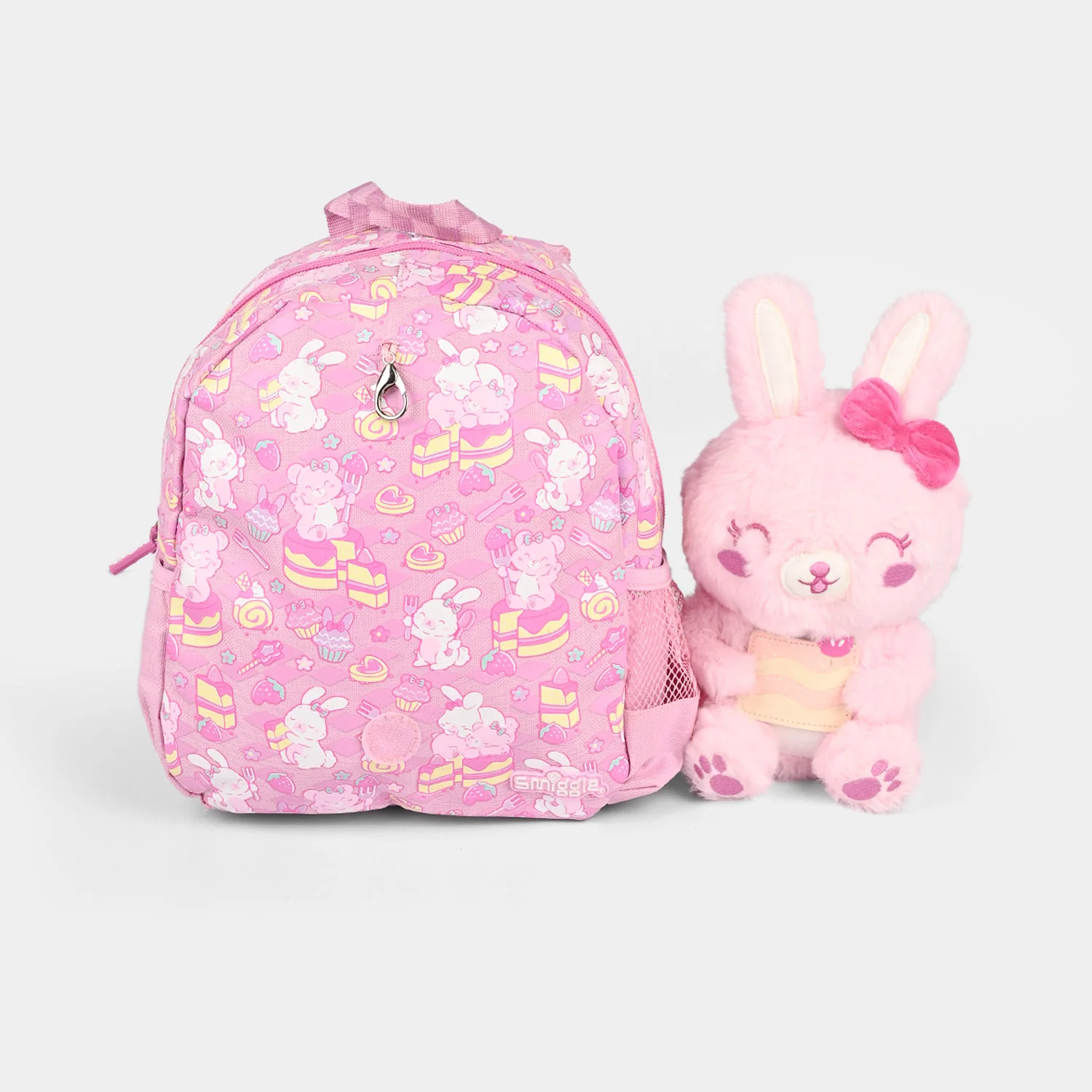 Kids Plush Backpack with Soft Toy - Image 2