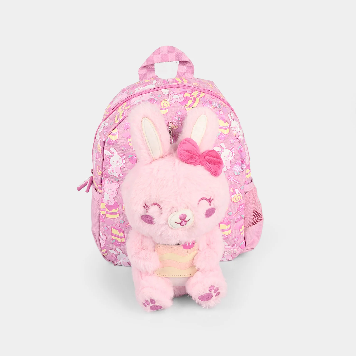 Kids Plush Backpack with Soft Toy - Image 3