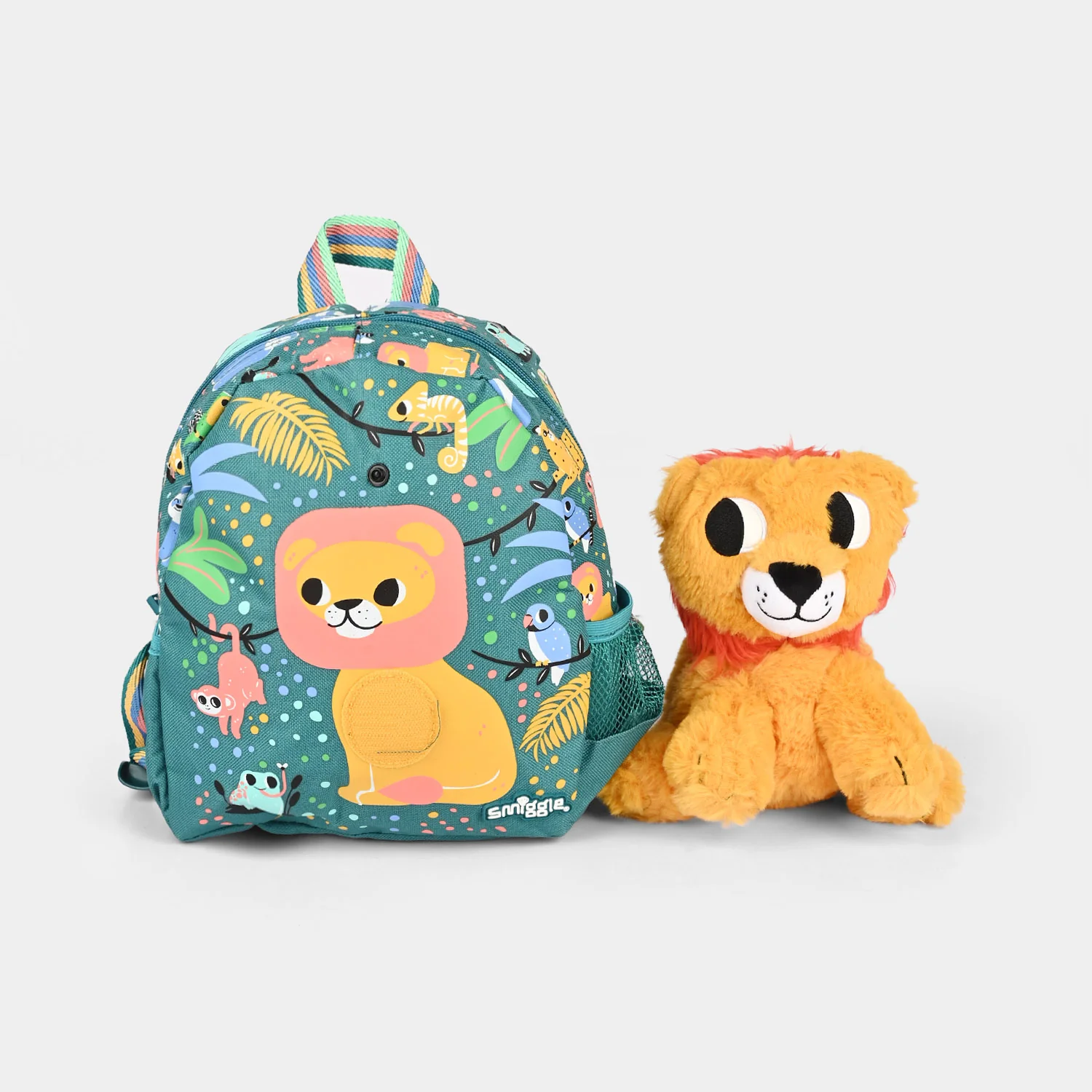 Kids Plush Backpack with Soft Toy - Image 2