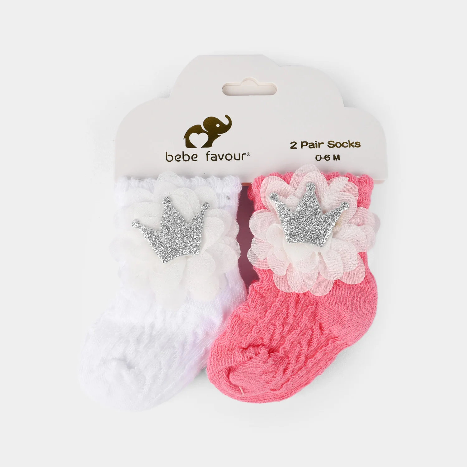 BABY 2 PAIR SOCKS | 3M+ - Image 2