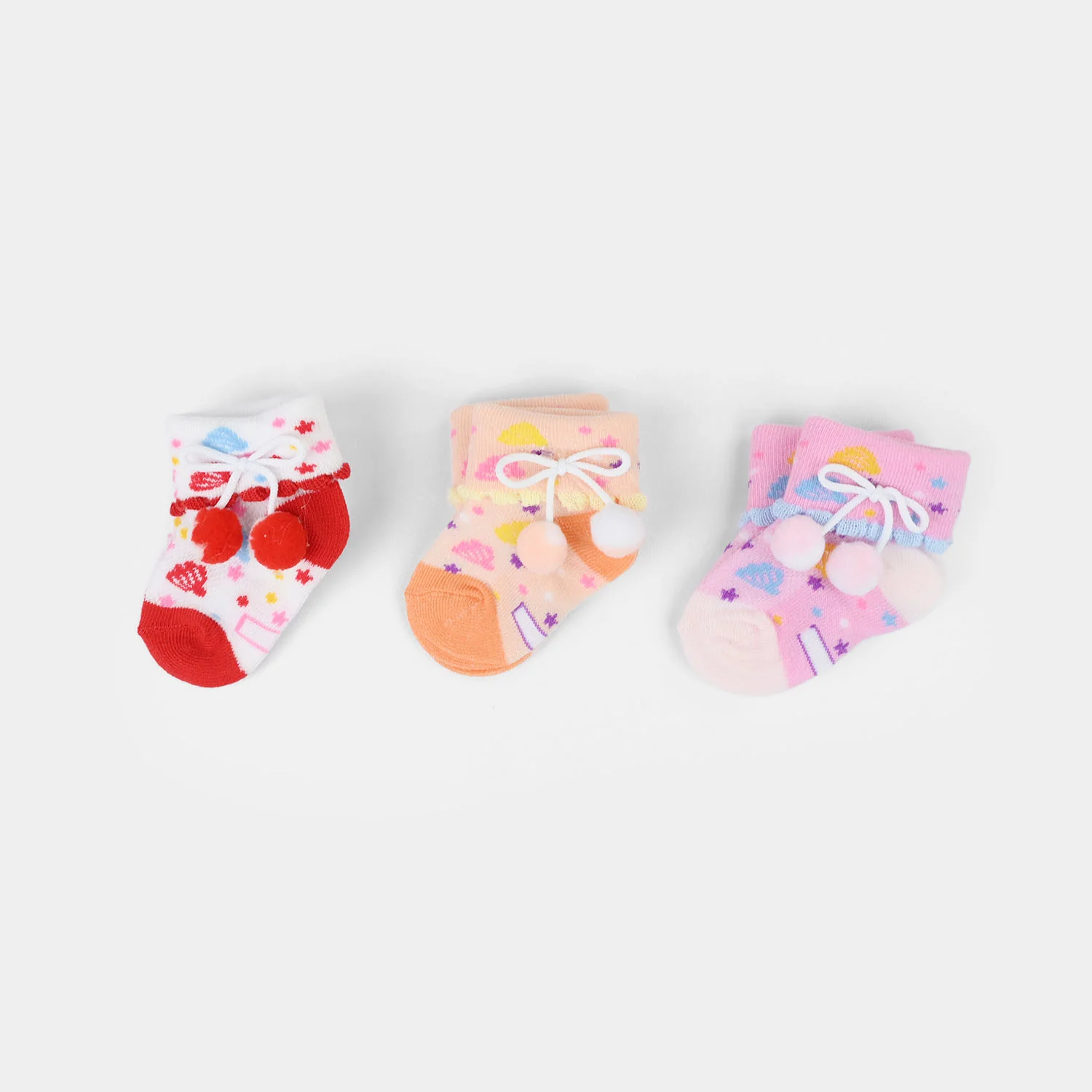 BABY SOCKS PACK OF 3 | 6-12M