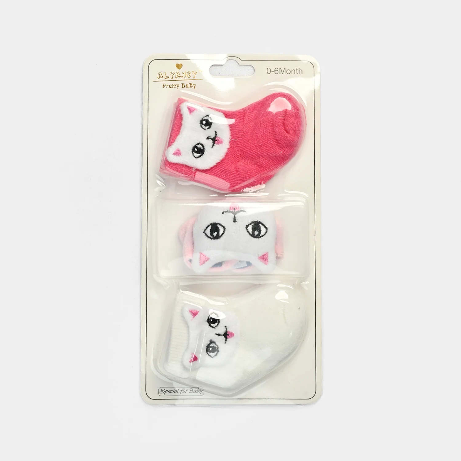 Baby Socks & Wrist Rattle Band Set – 6 Months - Image 2