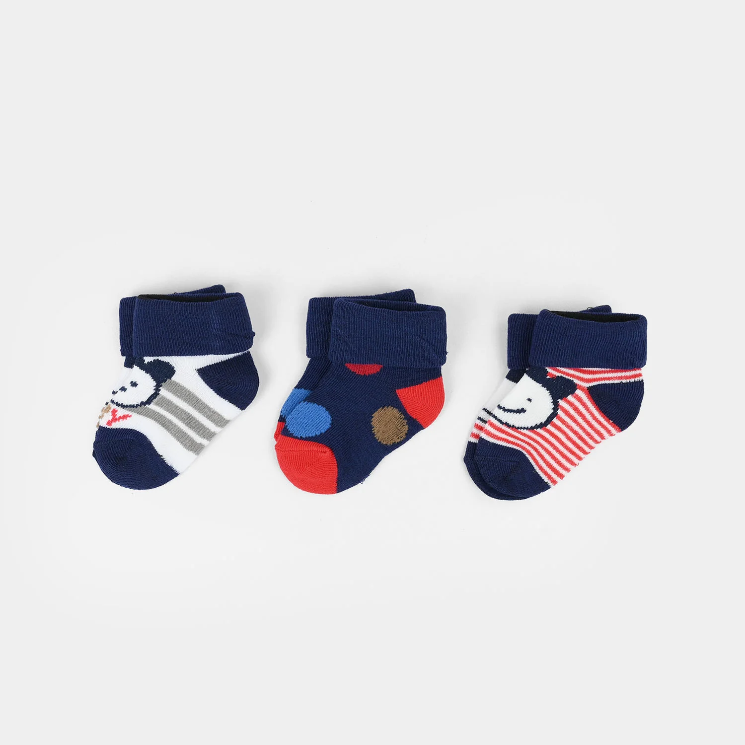 BABY SOCKS PACK OF 3 | 6-12M