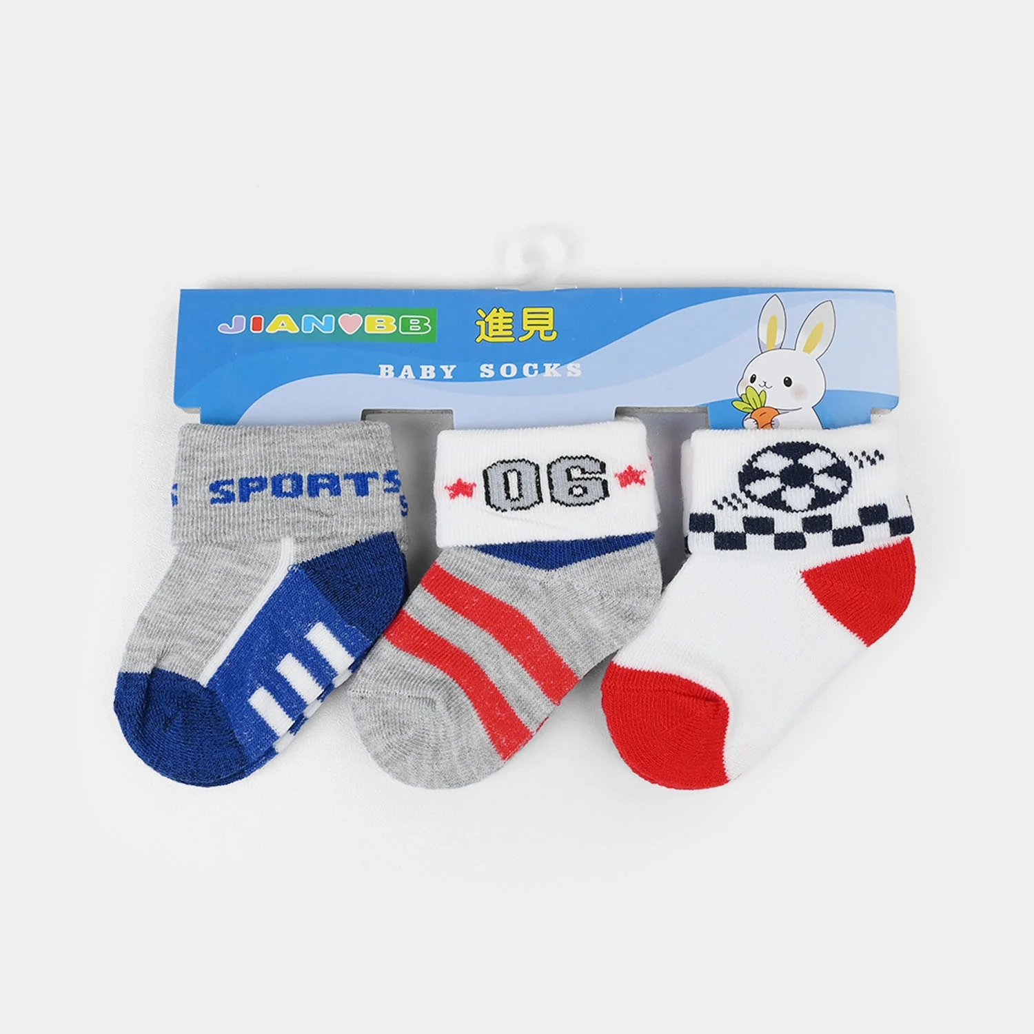BABY SOCKS PACK OF 3 | 6-12M - Image 2