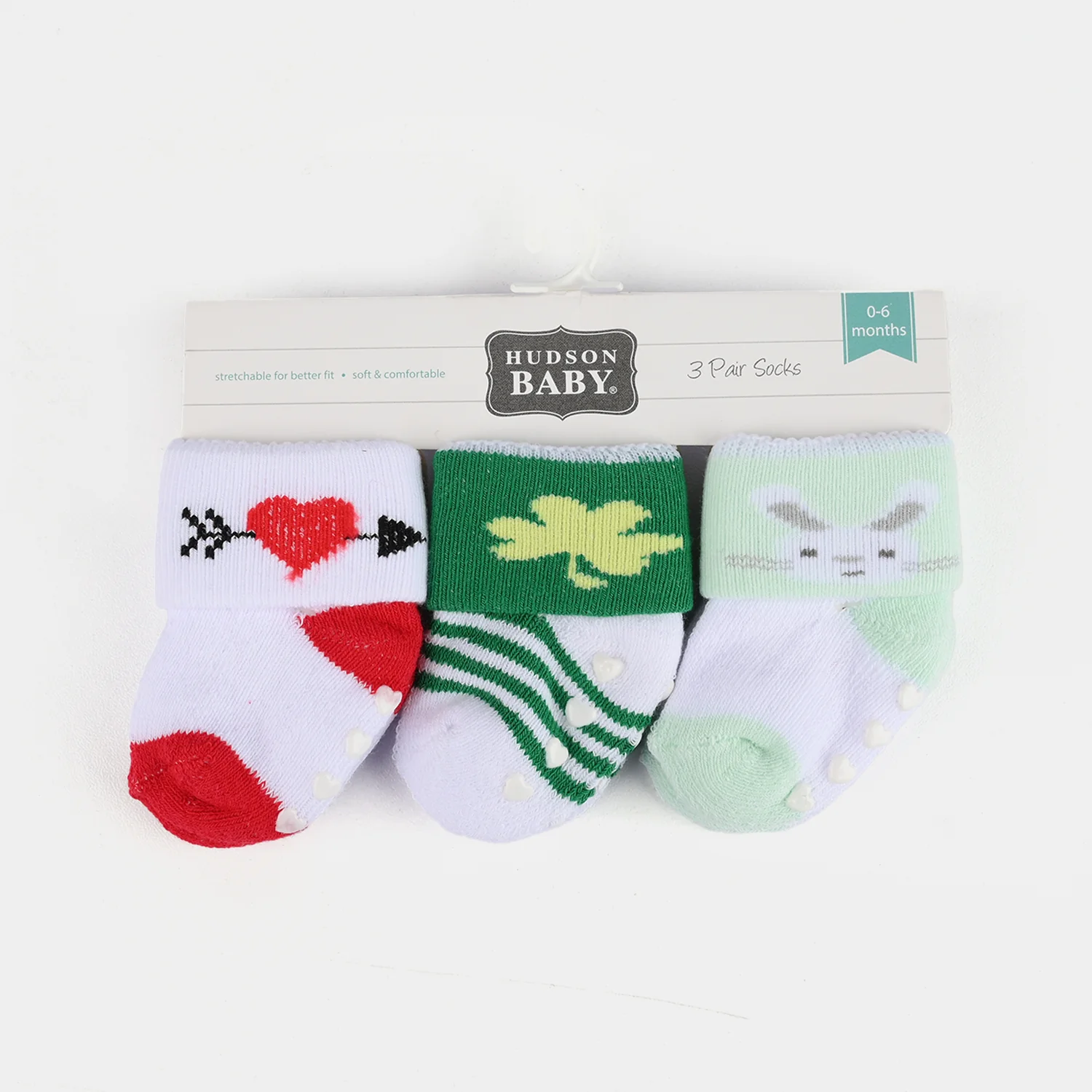 Infant Baby Socks 0-6M-3Pk - Image 2