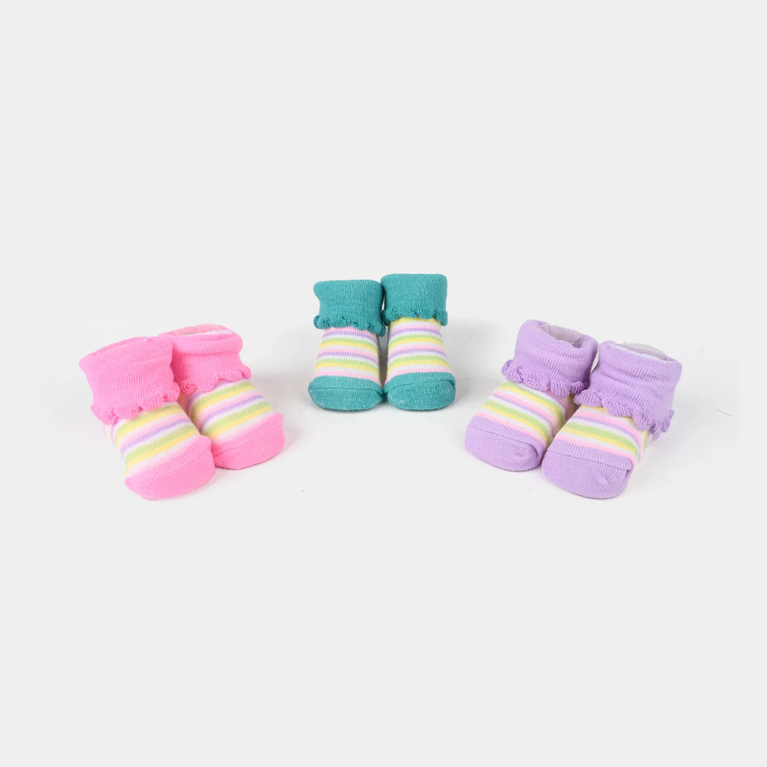 Baby Socks 3Pair Set | 3-12M