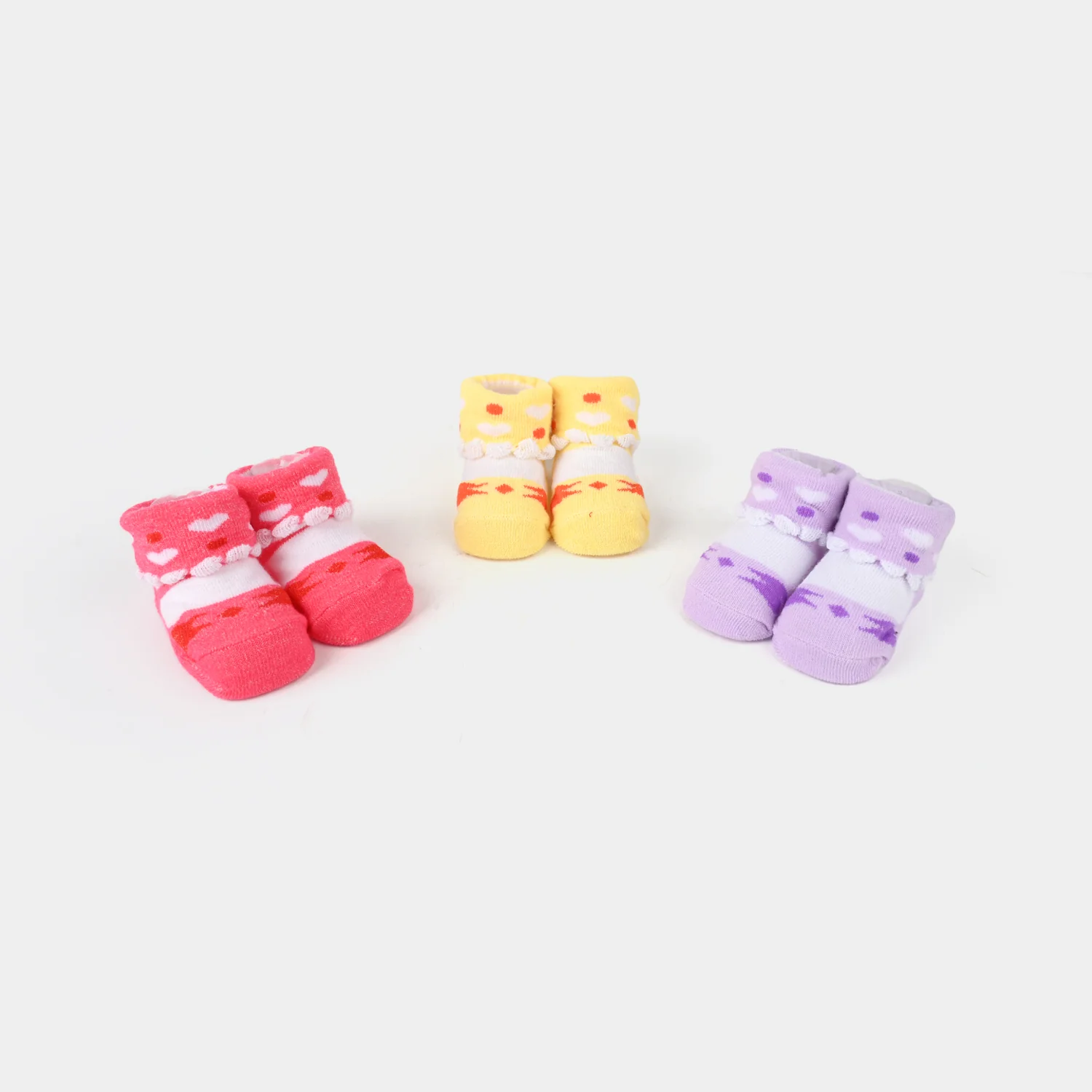 Baby Socks 3Pair Set | 3-12M