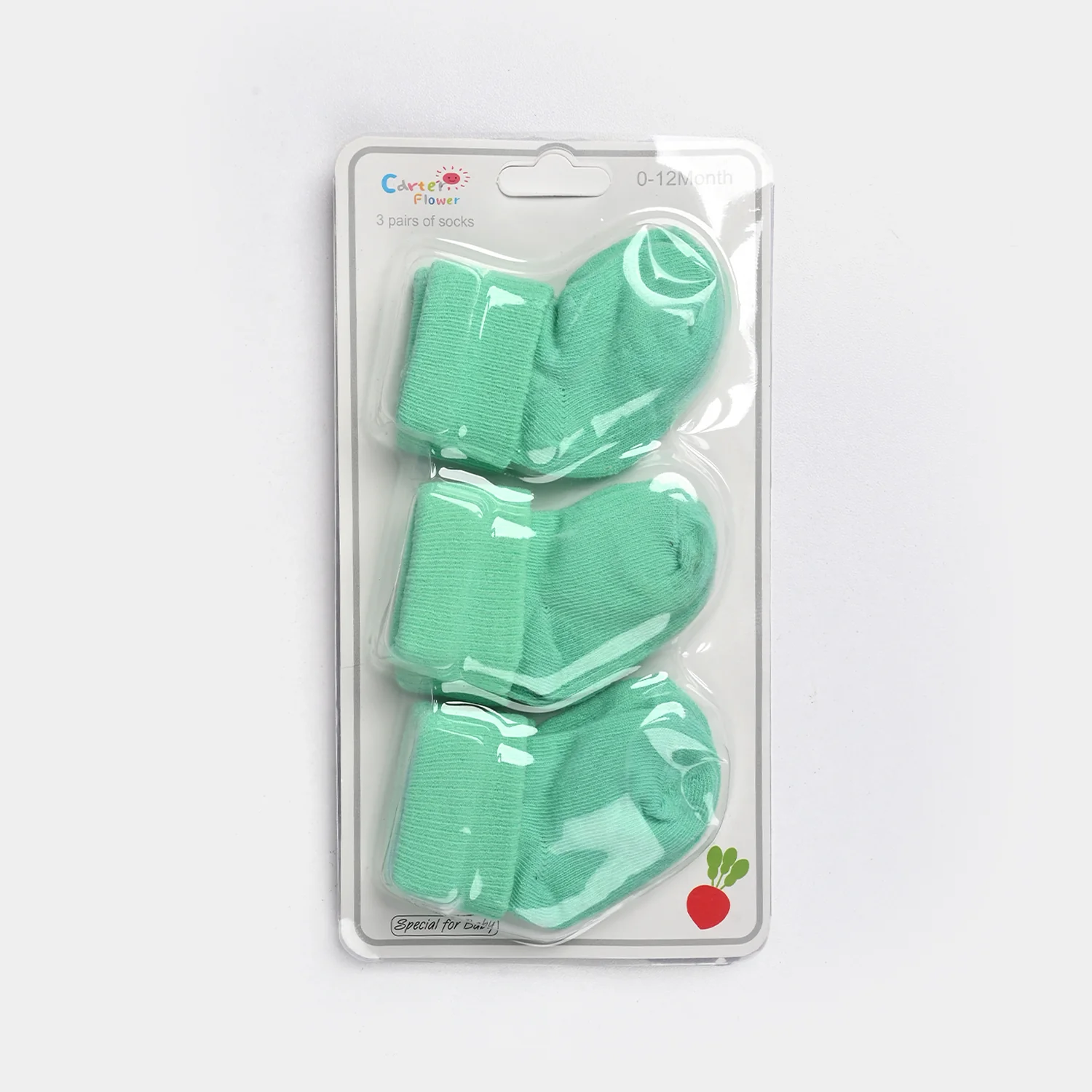 BABY SOCKS PACK OF 3 | NB - Image 2