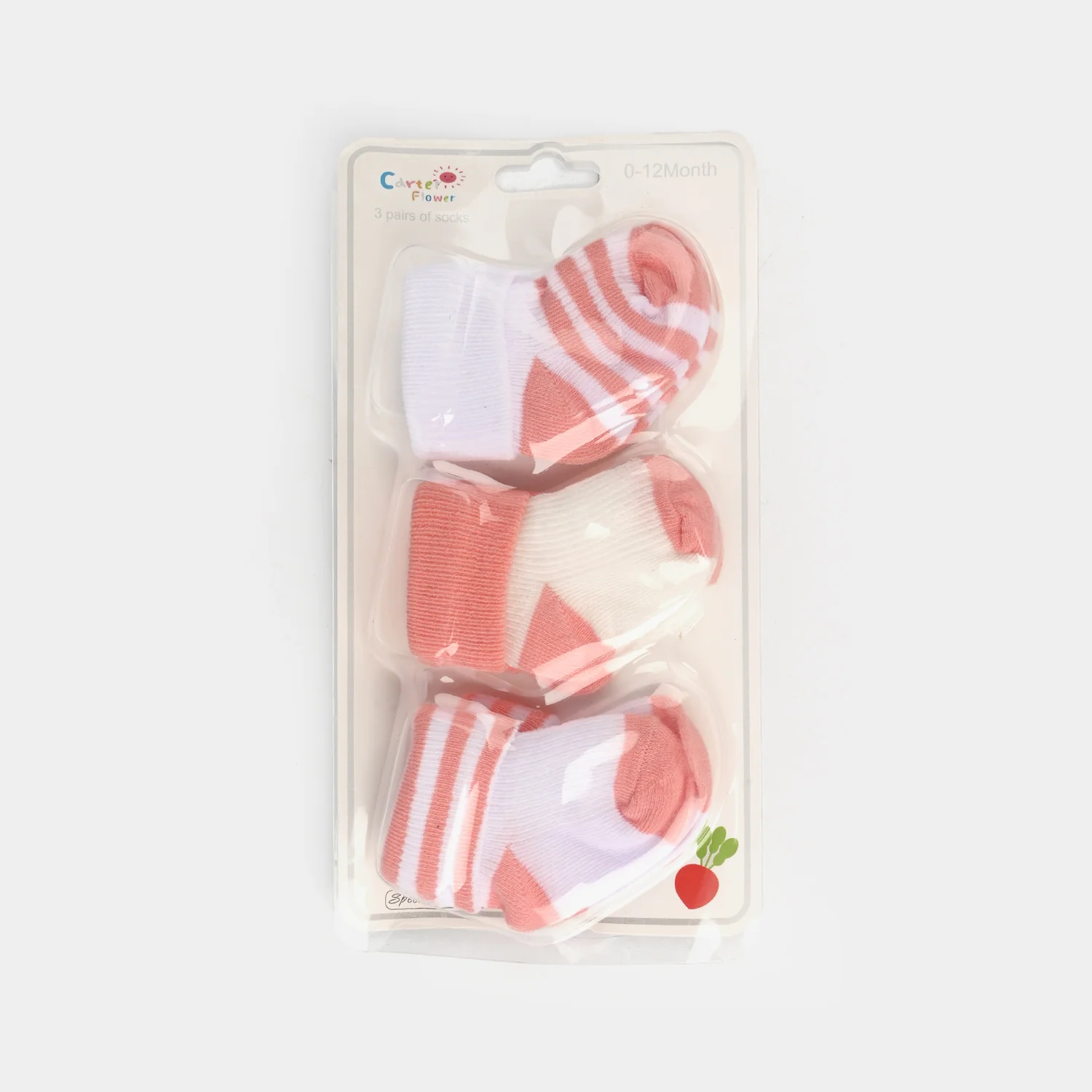BABY SOCKS PACK OF 3 | NB - Image 2