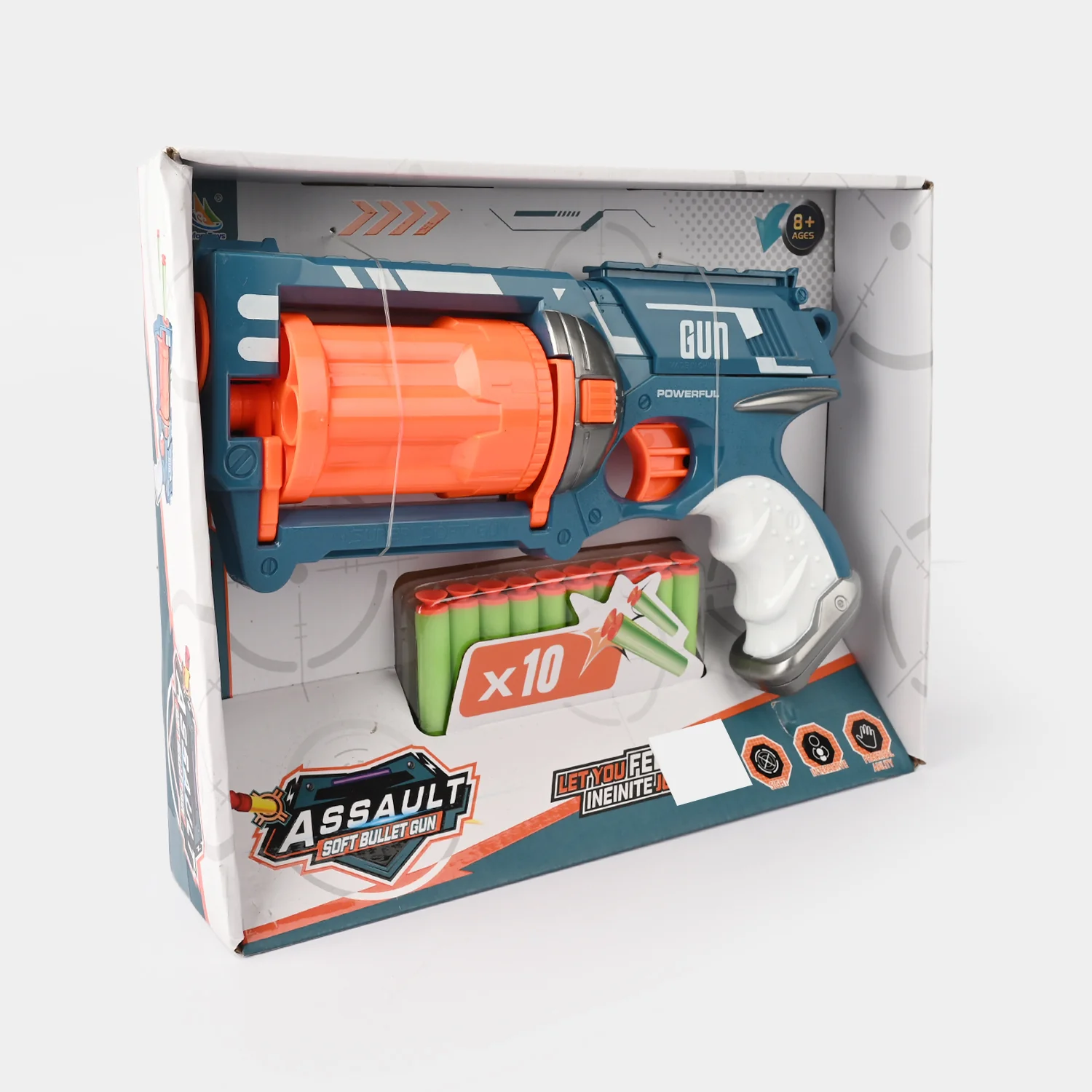 Soft Bullet Toy Blaster Gun