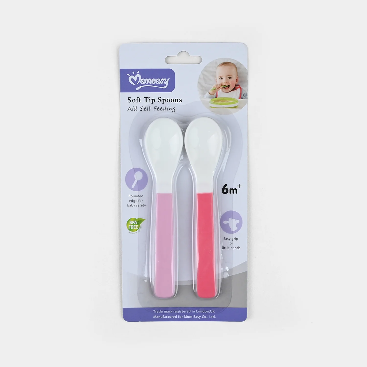 BABY SPOON AND FORK SET | 6M+