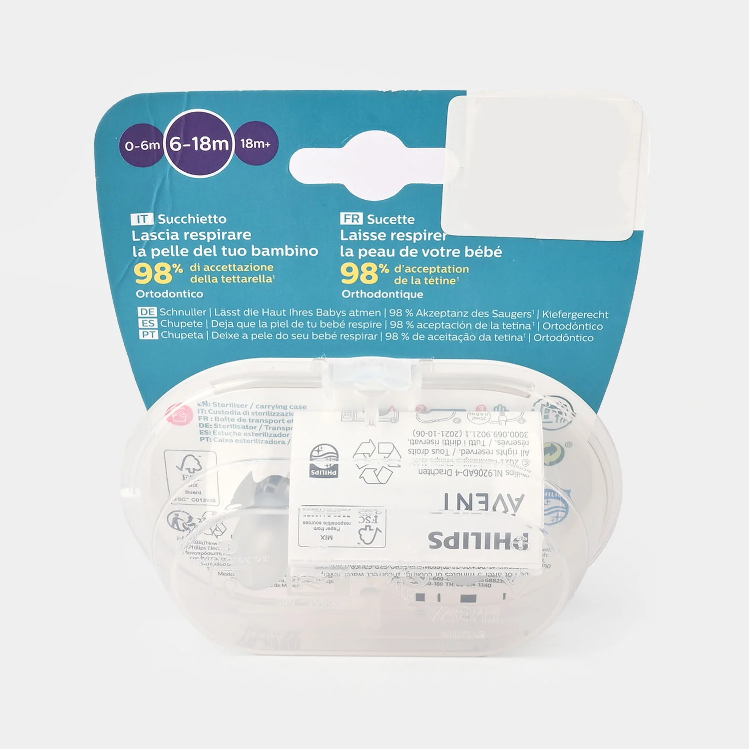 Philips Avent Ultra Soft Soother | 6-18M - Image 4