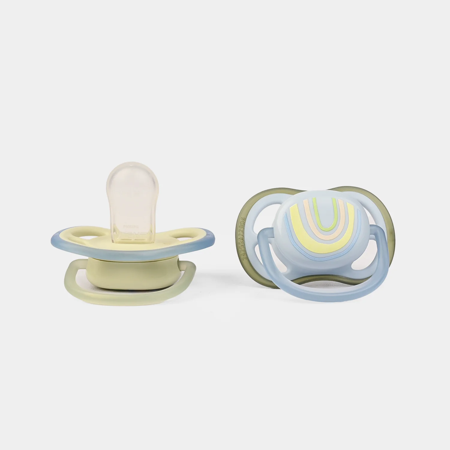 Philips Avent Soother Air 0-6M Boy Sun & Rainbow SCF085/58 - Image 2