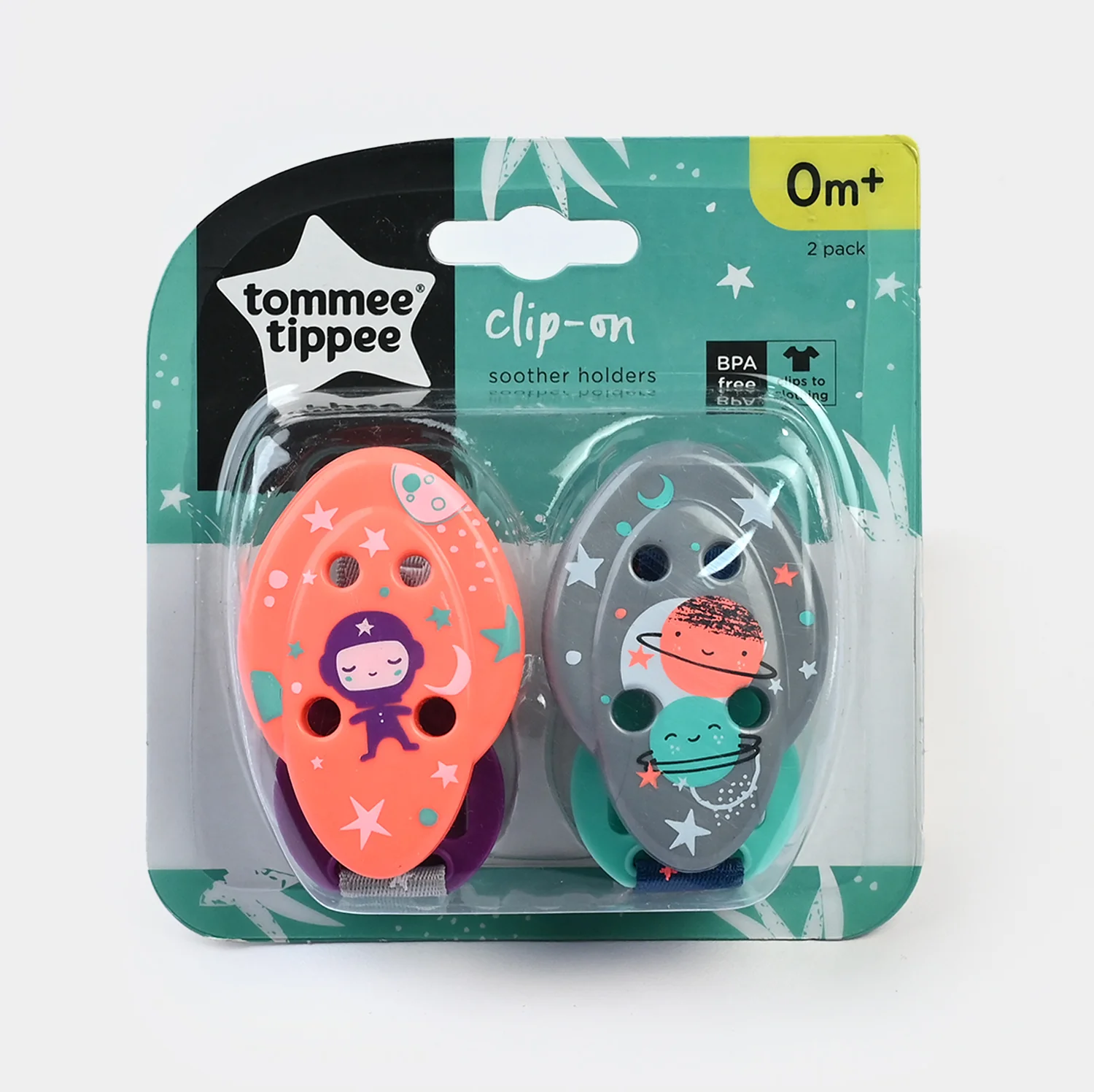 Closer to Nature Soother Holders 2Pcs