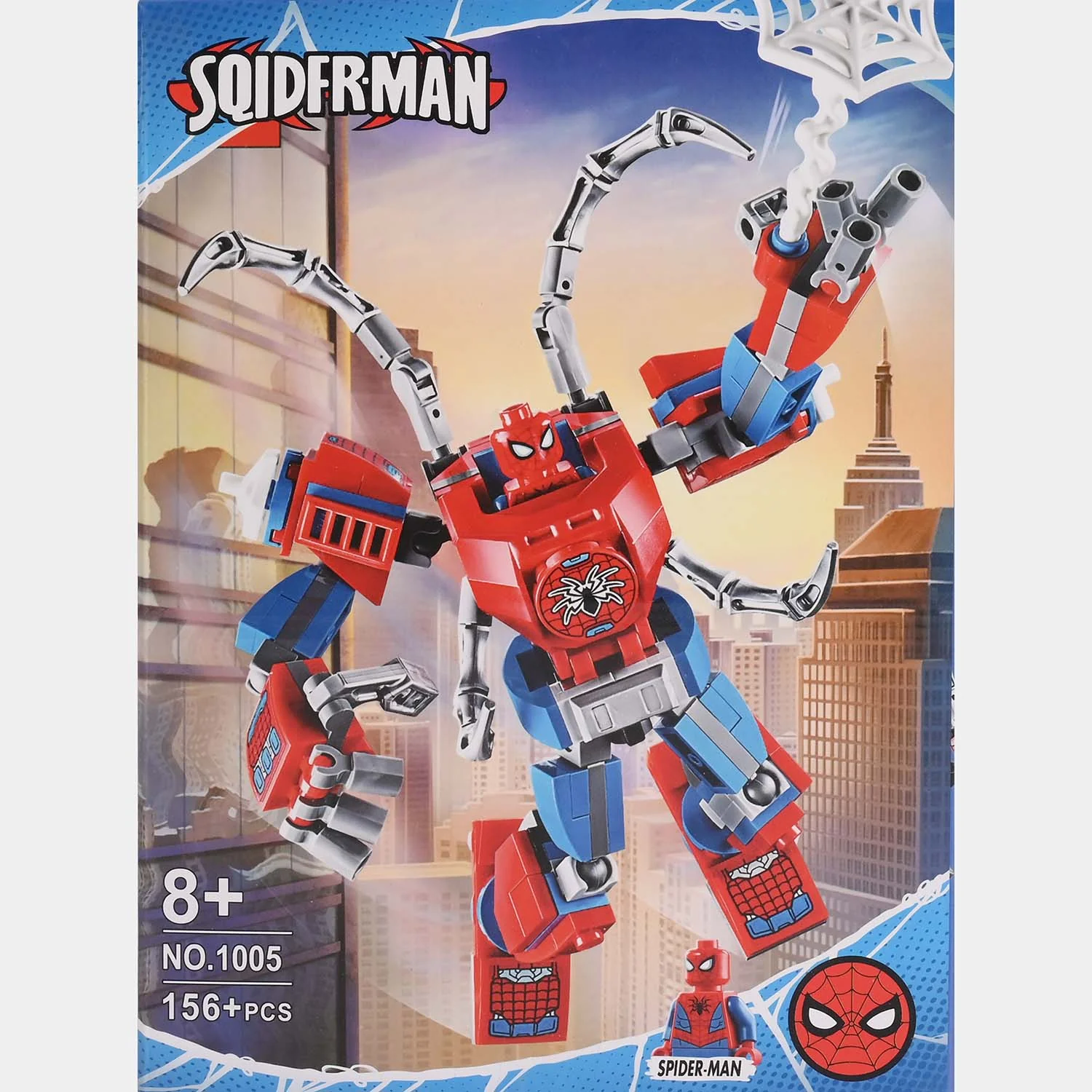 Spider Hero Mechanical Battle Suit Building Set - Image 2