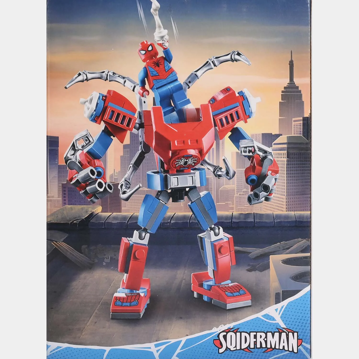 Spider Hero Mechanical Battle Suit Building Set - Image 3