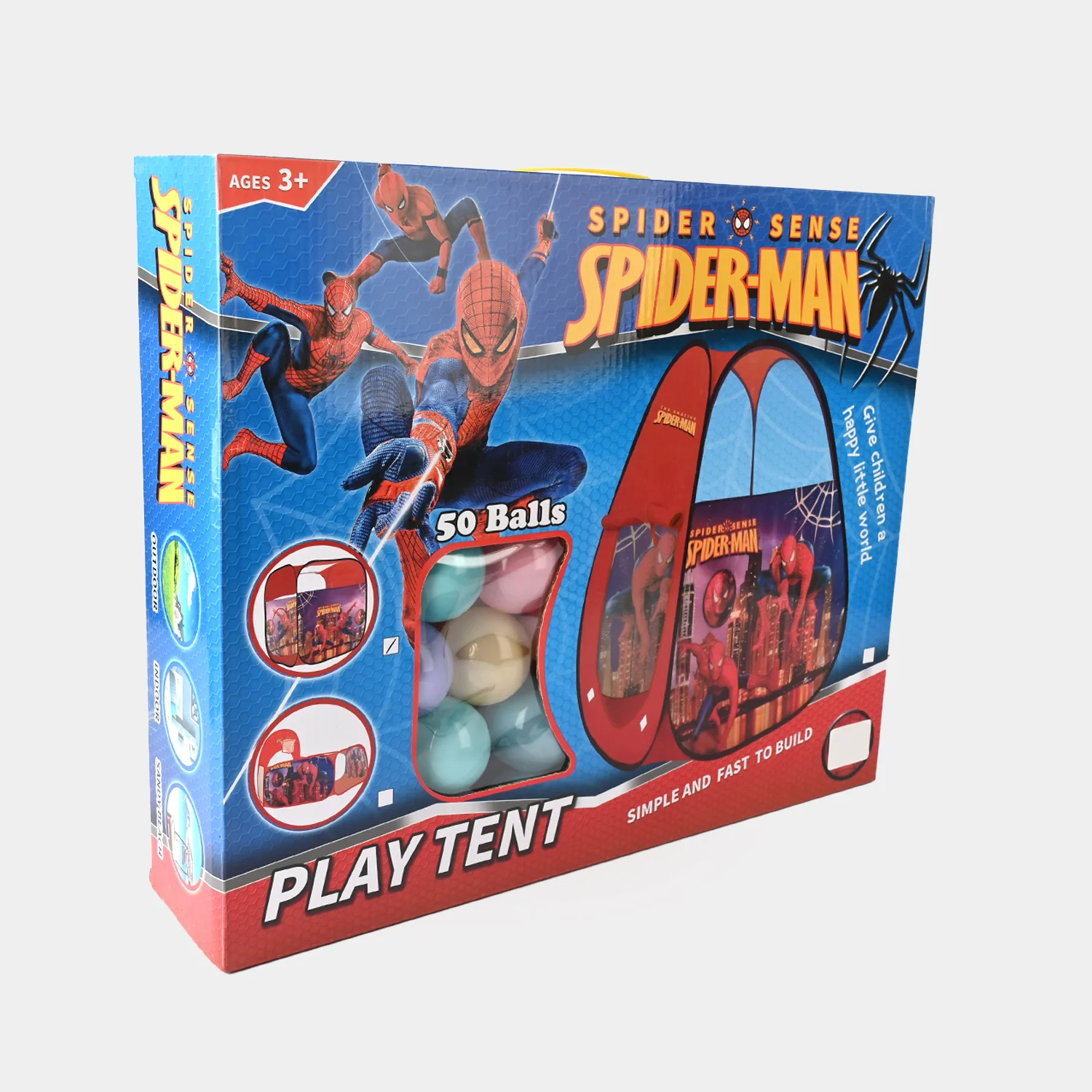 Character Themed Play Tent with 50 Balls - Image 2