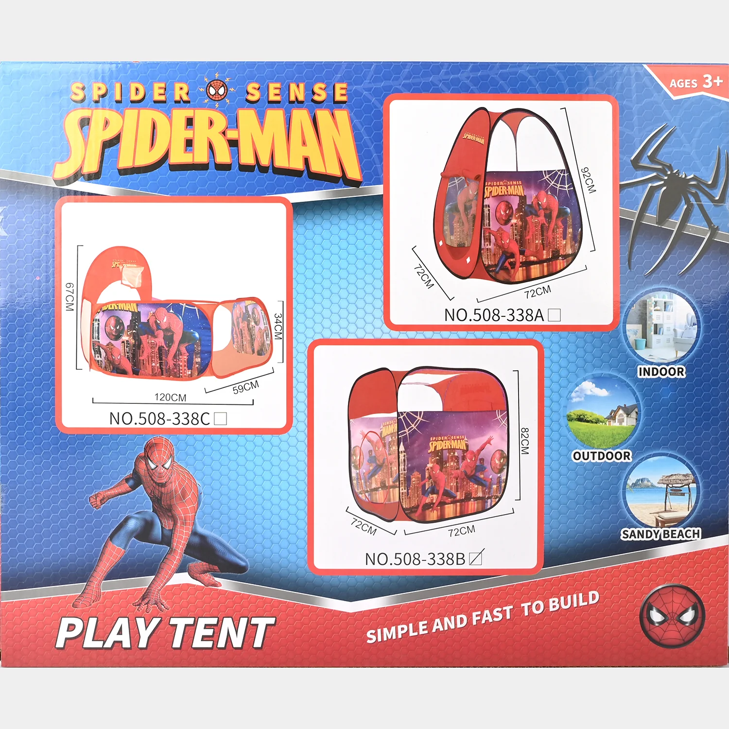 Character Themed Play Tent with 50 Balls - Image 3