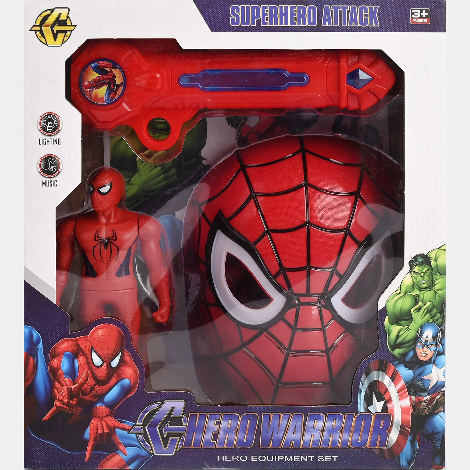 Superhero Character Figure Set for Kids - Image 6