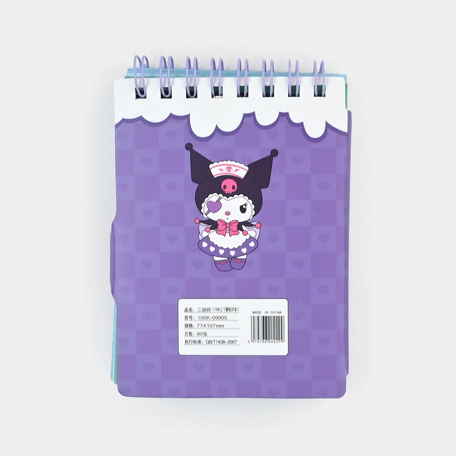Cute Adorable Design A6 Mini Spiral Diary / Notebook - Image 4