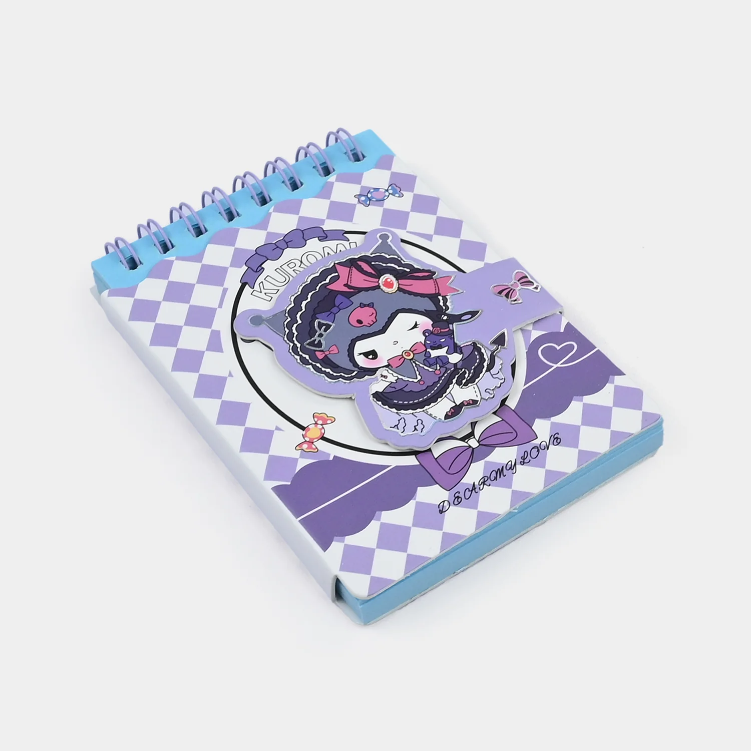 Cute Adorable Design A6 Mini Spiral Diary / Notebook - Image 3