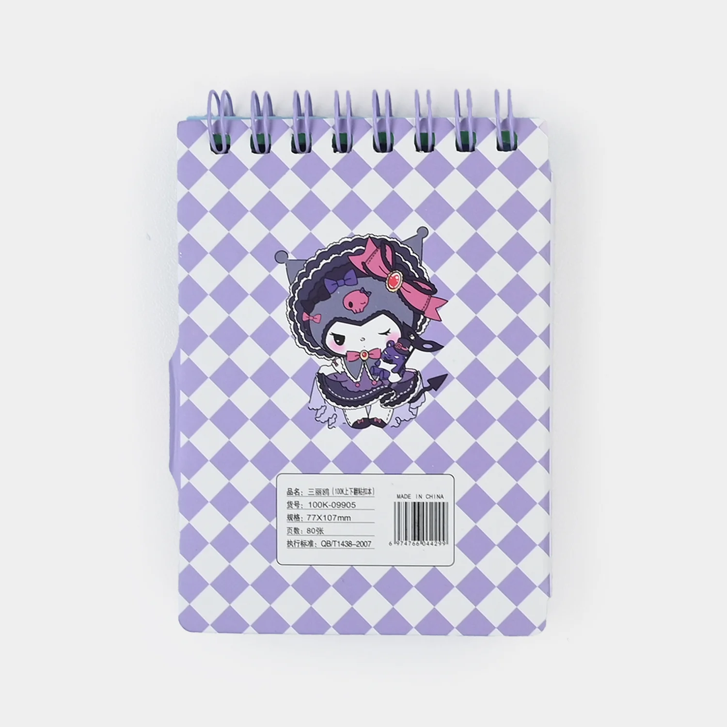 Cute Adorable Design A6 Mini Spiral Diary / Notebook - Image 4