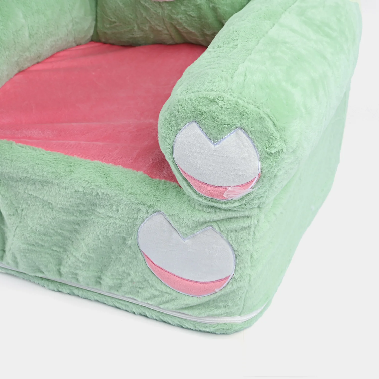 Baby Sweet Plush Sofa Seat - 18M+ |  1038-Green - Image 2
