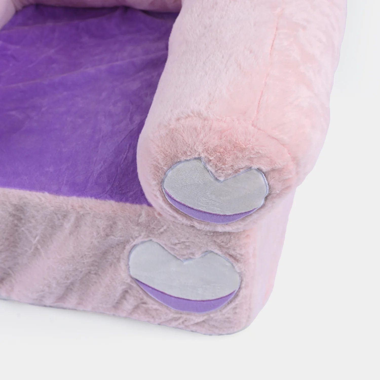 Baby Sweet Plush Sofa Seat - 18M+ |  1038-Pink - Image 4