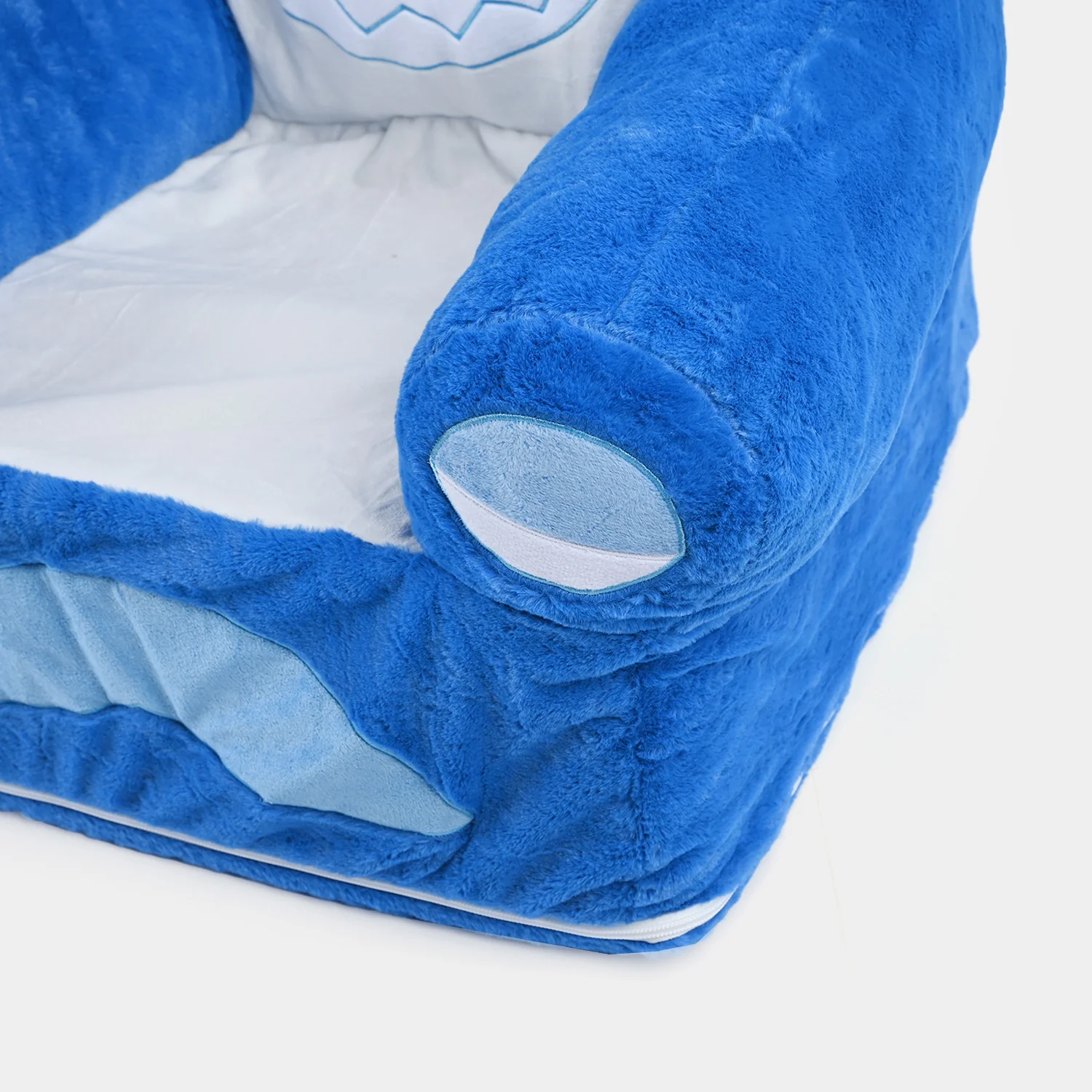 Baby Sweet Plush Sofa Seat - 18M+ |  1038-Navy - Image 3