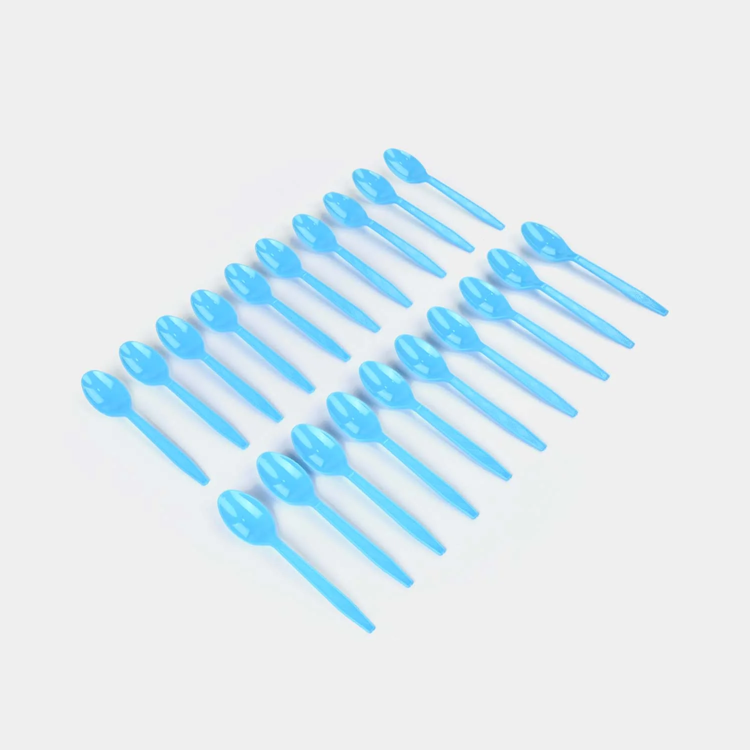 Plastic Spoon Set | 20 Pcs - Image 3