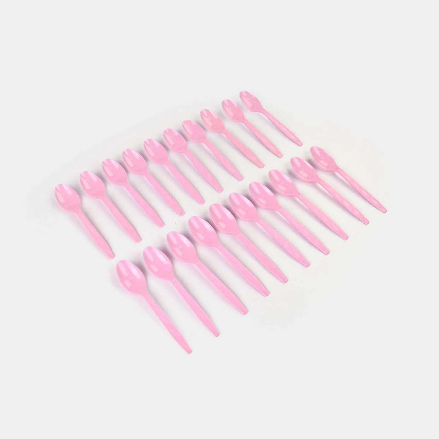 Plastic Spoon Set | 20 Pcs - Image 3