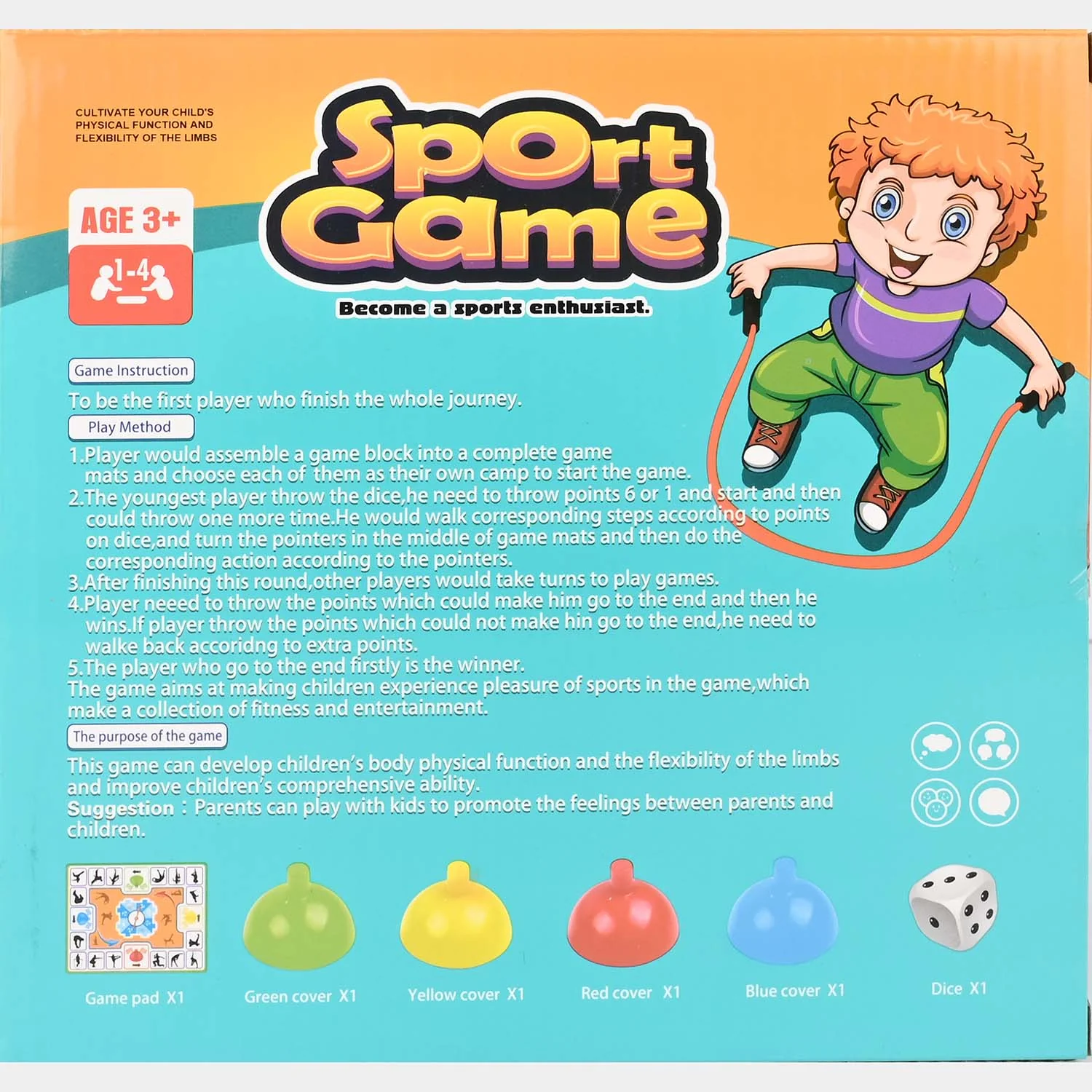 Sport Game Board for Kids – Fun Fitness Playset - Image 7